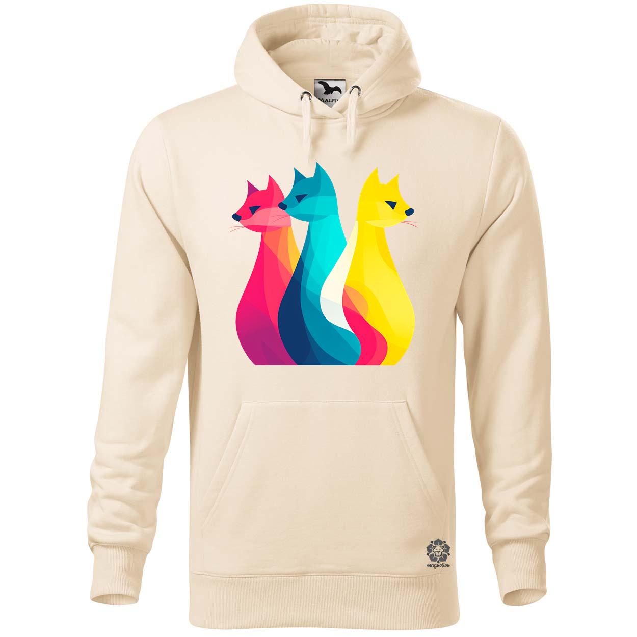 Macska sziluett v8 egyedi  pulóver 