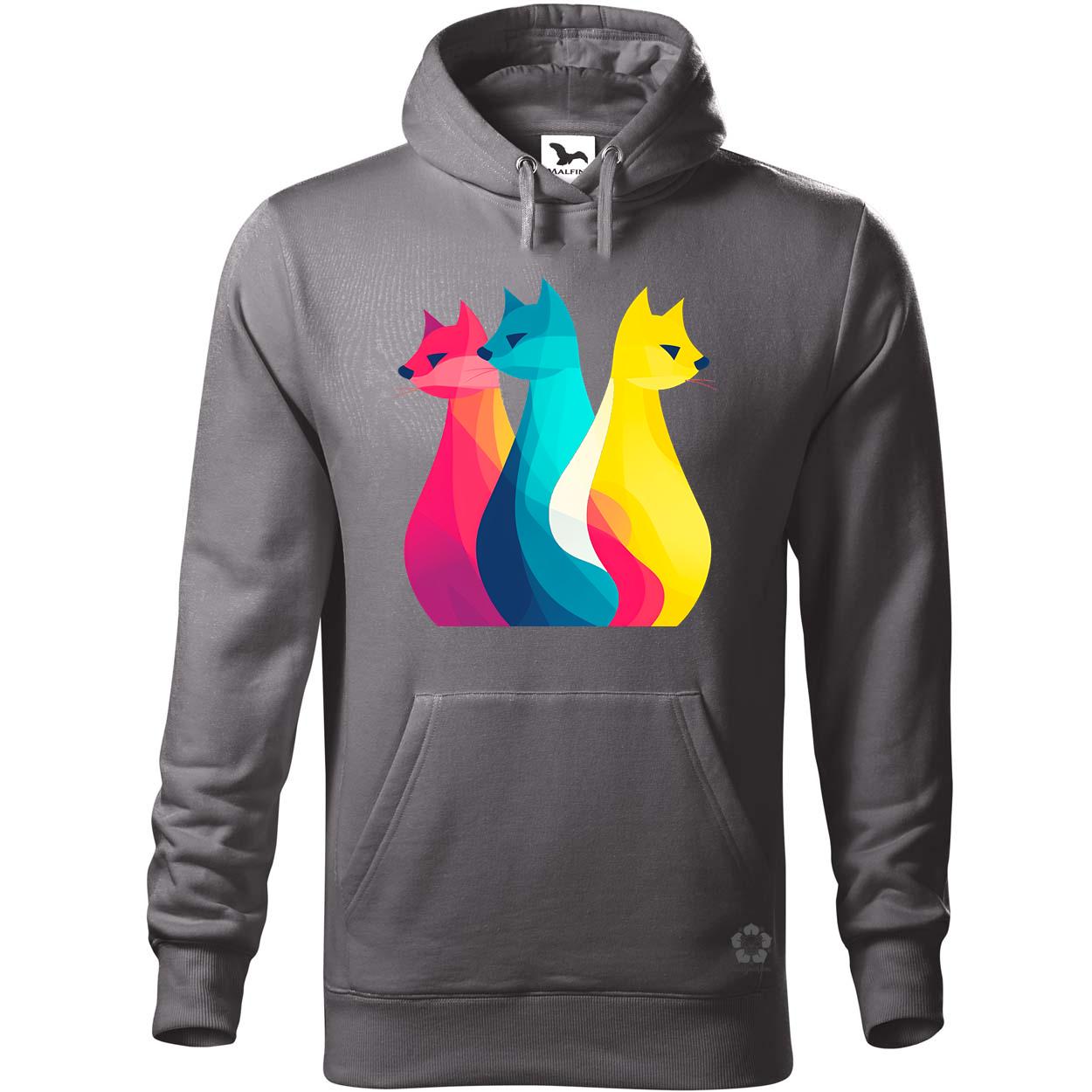 Macska sziluett v8 egyedi  pulóver 