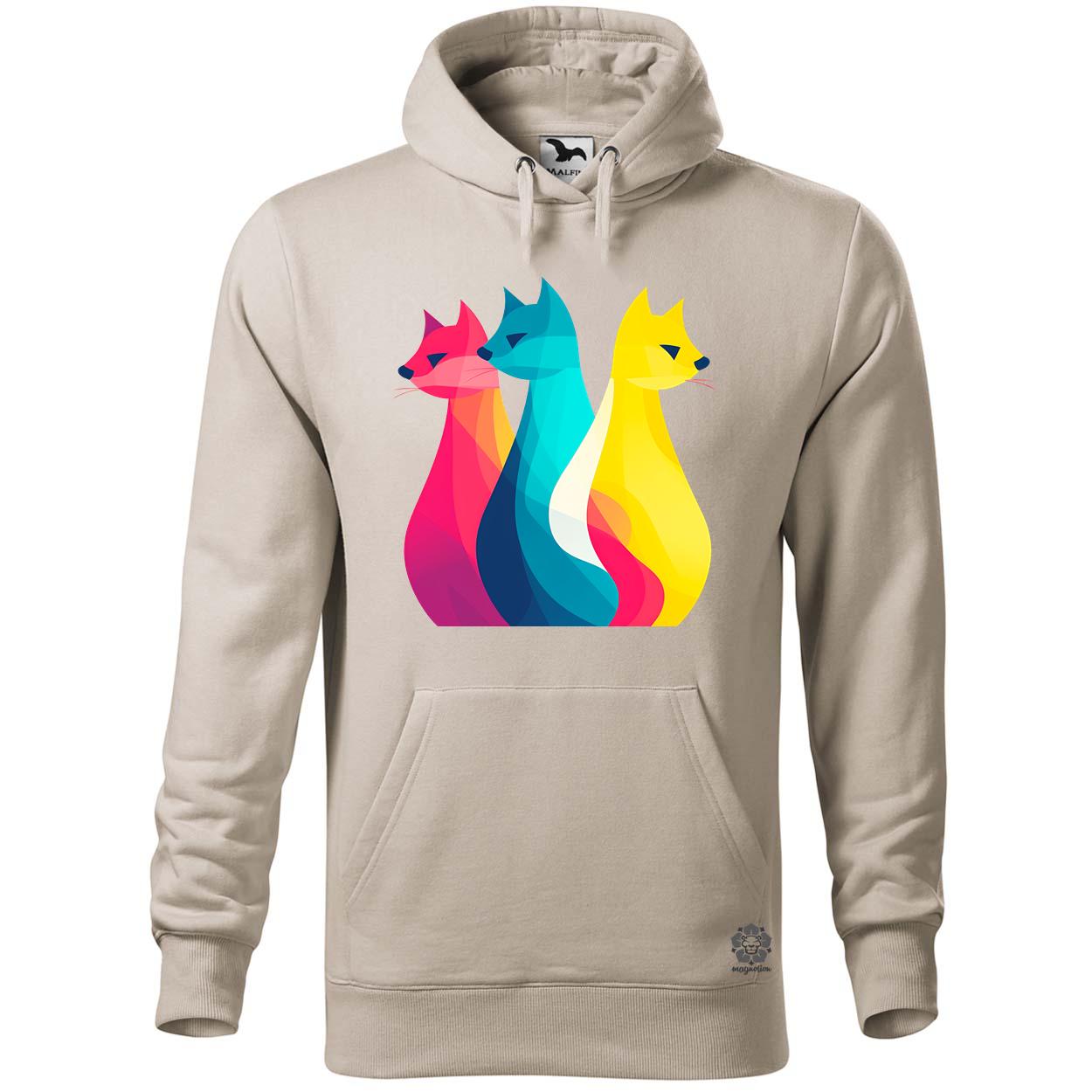 Macska sziluett v8 egyedi  pulóver 