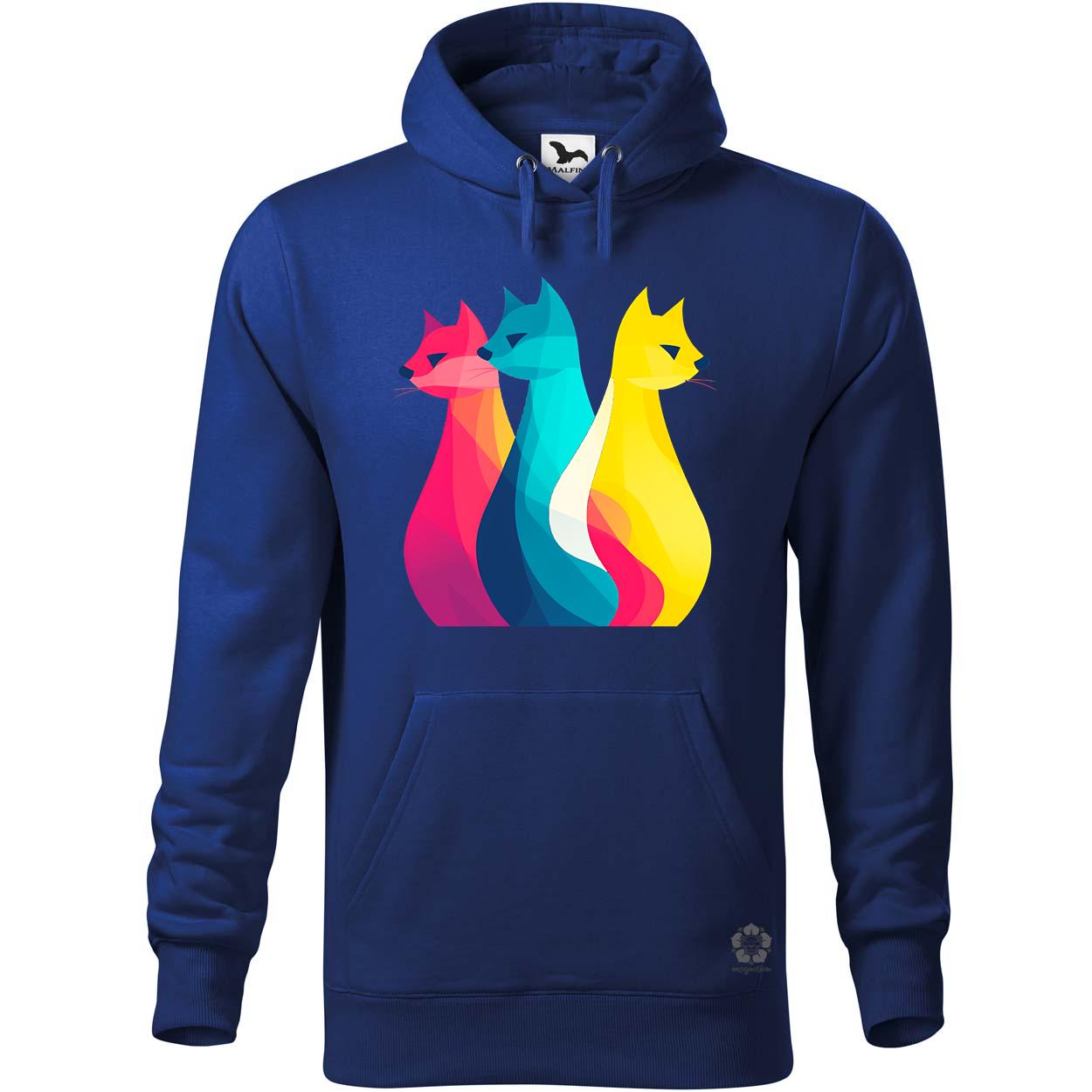Macska sziluett v8 egyedi  pulóver 