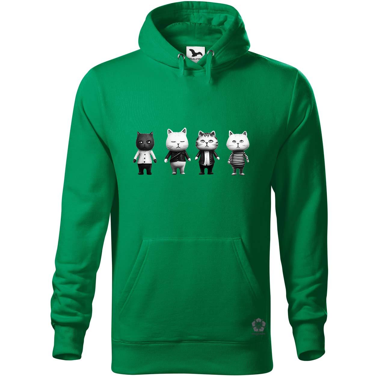 Macskák úton v1 egyedi  pulóver 