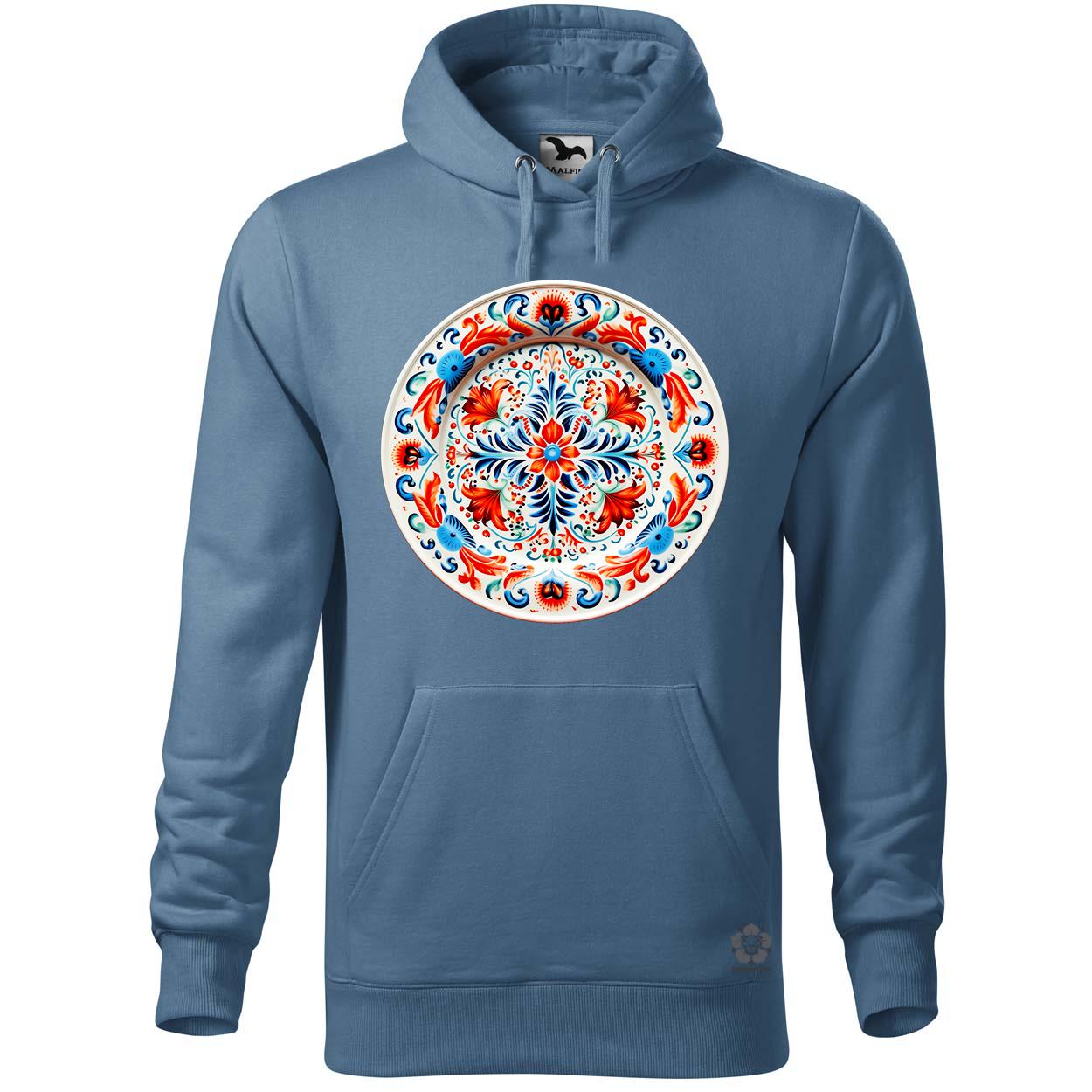 Magyar népi porcelán v3 egyedi  pulóver 