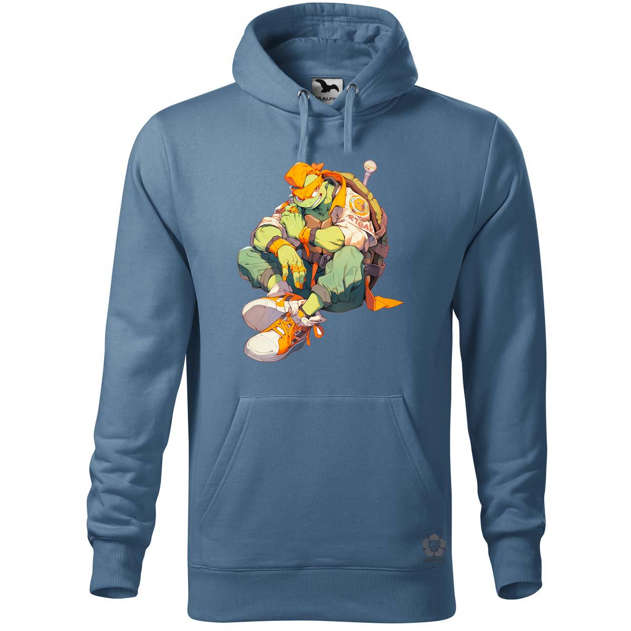 Michelangelo anime fanart v4 egyedi  pulóver 