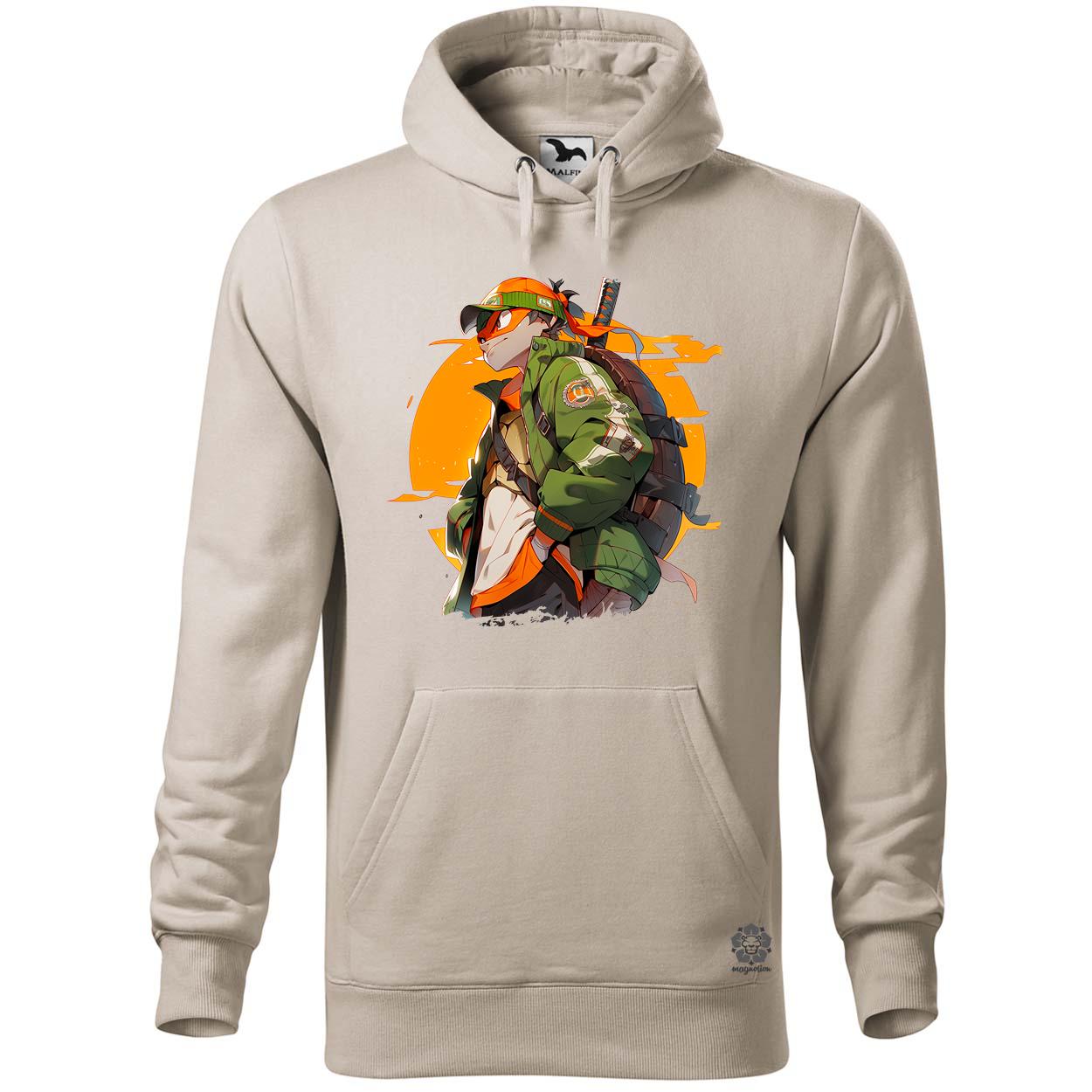 Michelangelo anime fanart v5 egyedi  pulóver 