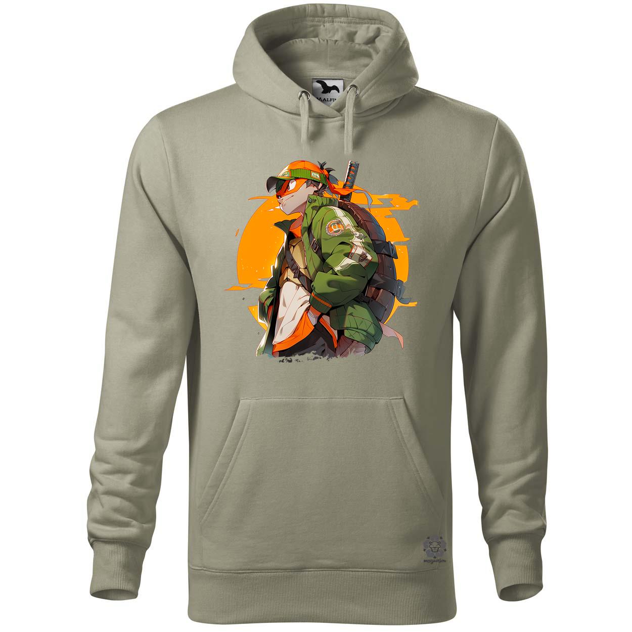 Michelangelo anime fanart v5 egyedi  pulóver 