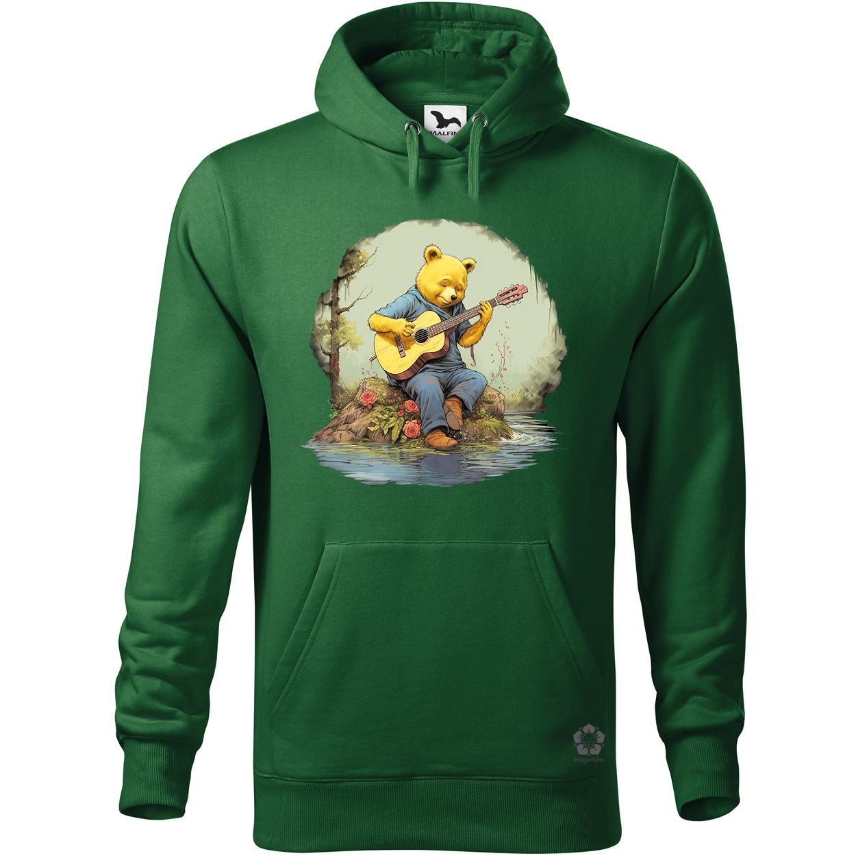 Micimackó gitározik v1 egyedi  pulóver 