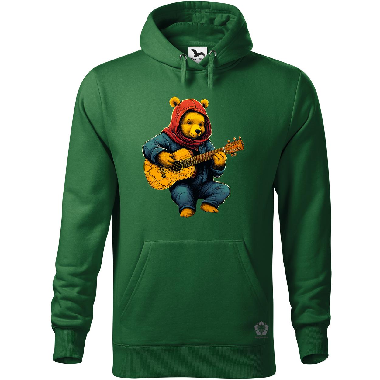 Micimackó gitározik v2 egyedi  pulóver 