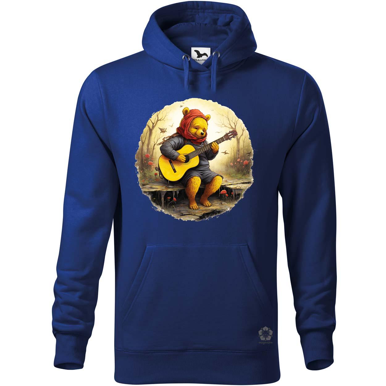Micimackó gitározik v3 egyedi  pulóver 