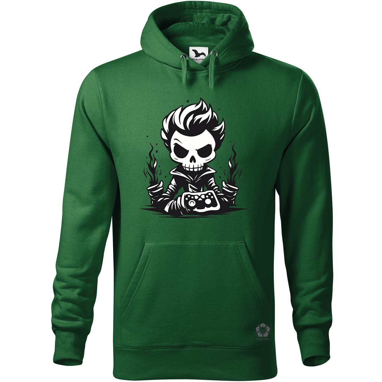 Minimál gamer koponya v1 egyedi  pulóver 
