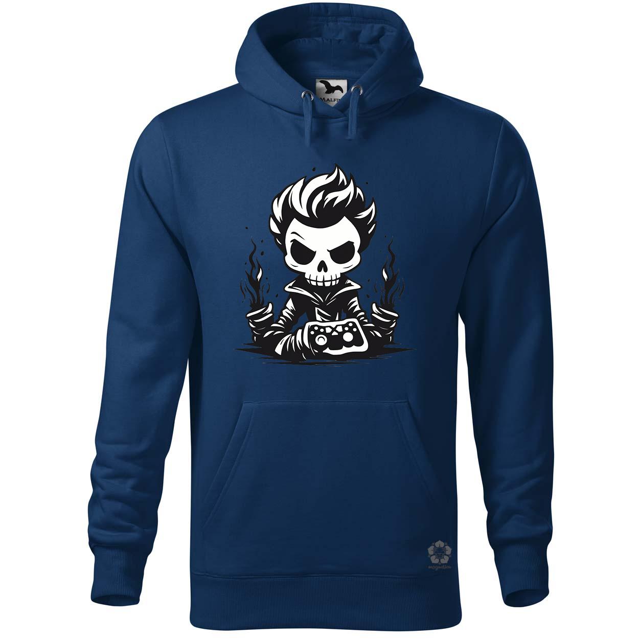 Minimál gamer koponya v1 egyedi  pulóver 