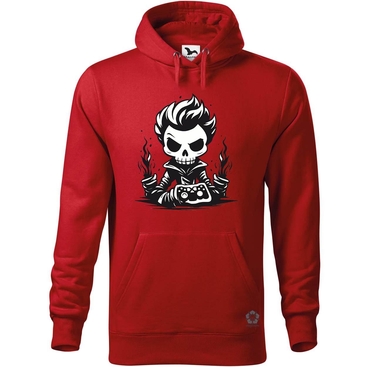 Minimál gamer koponya v1 egyedi  pulóver 