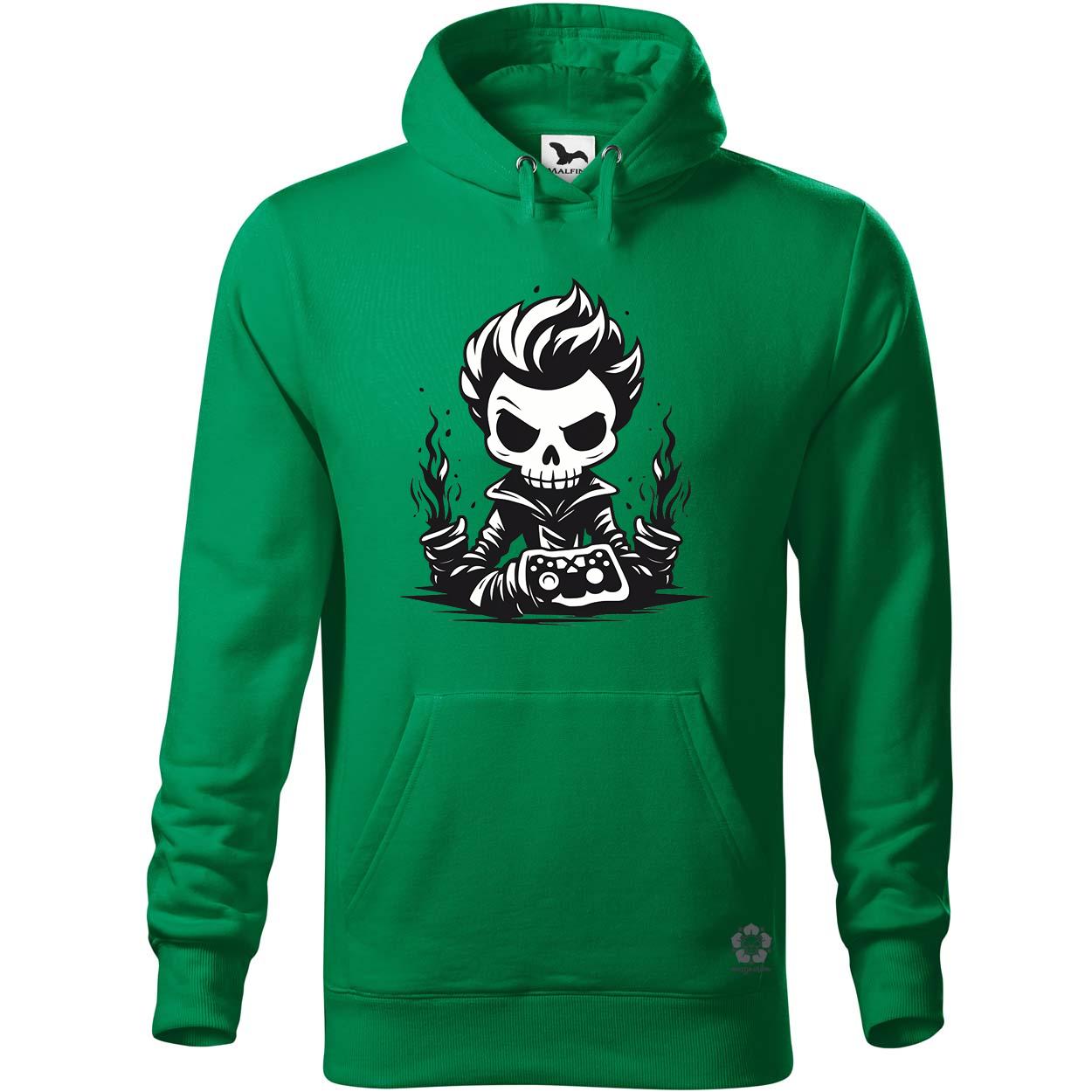 Minimál gamer koponya v1 egyedi  pulóver 