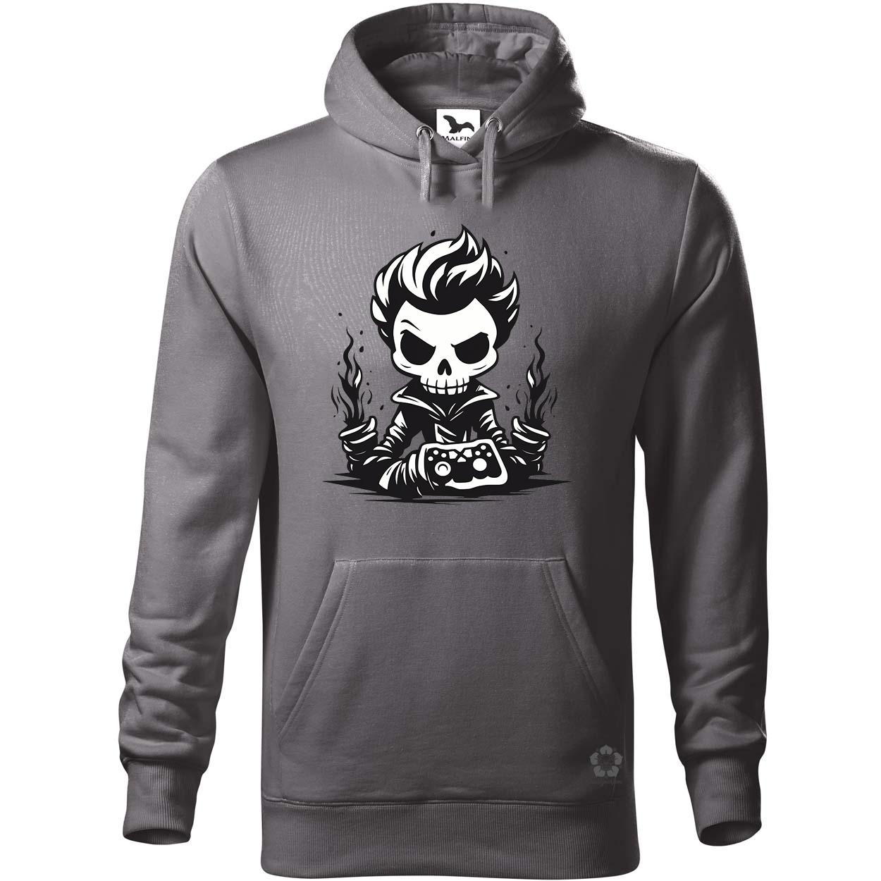 Minimál gamer koponya v1 egyedi  pulóver 