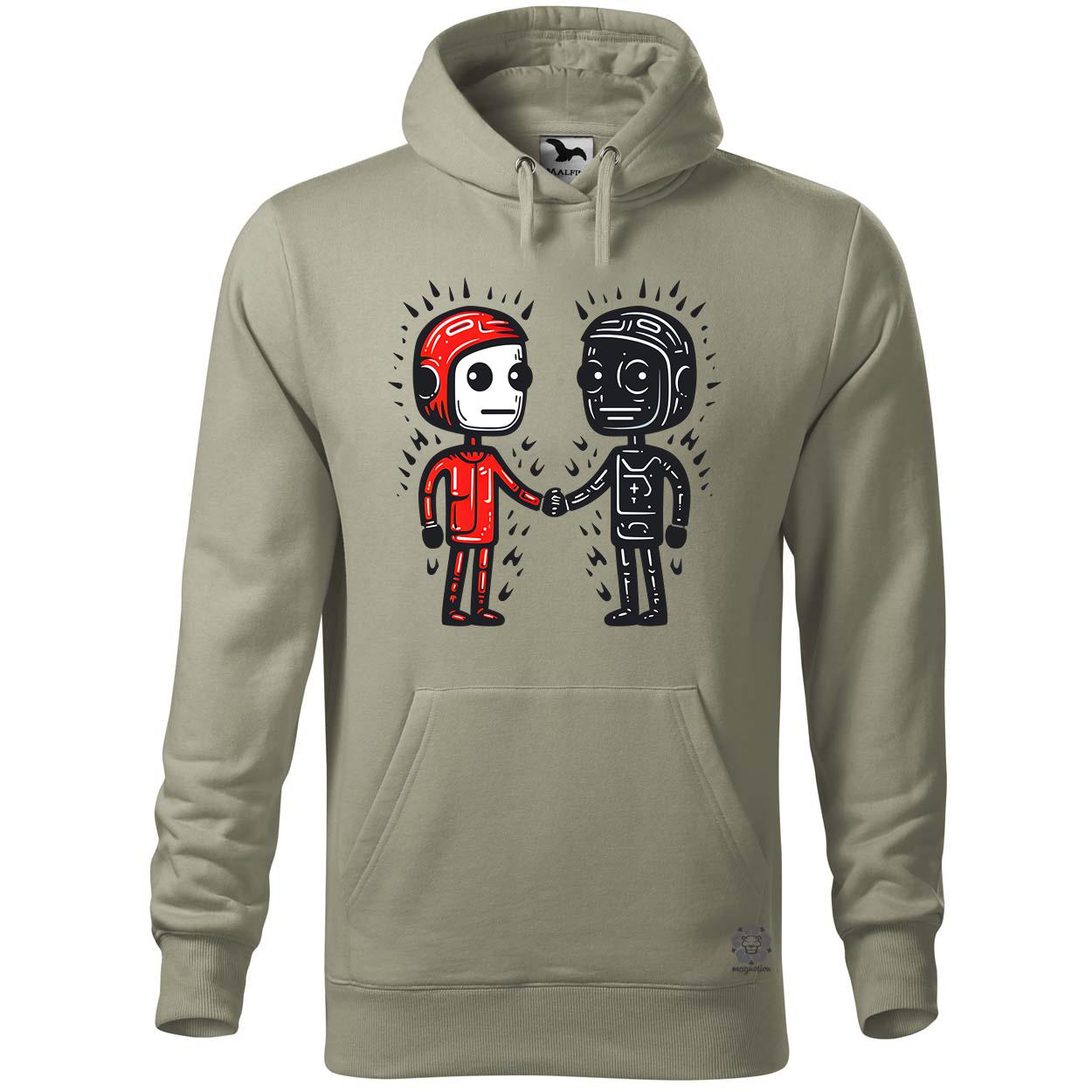 Minimál spgraffito találkozás v2 egyedi  pulóver 
