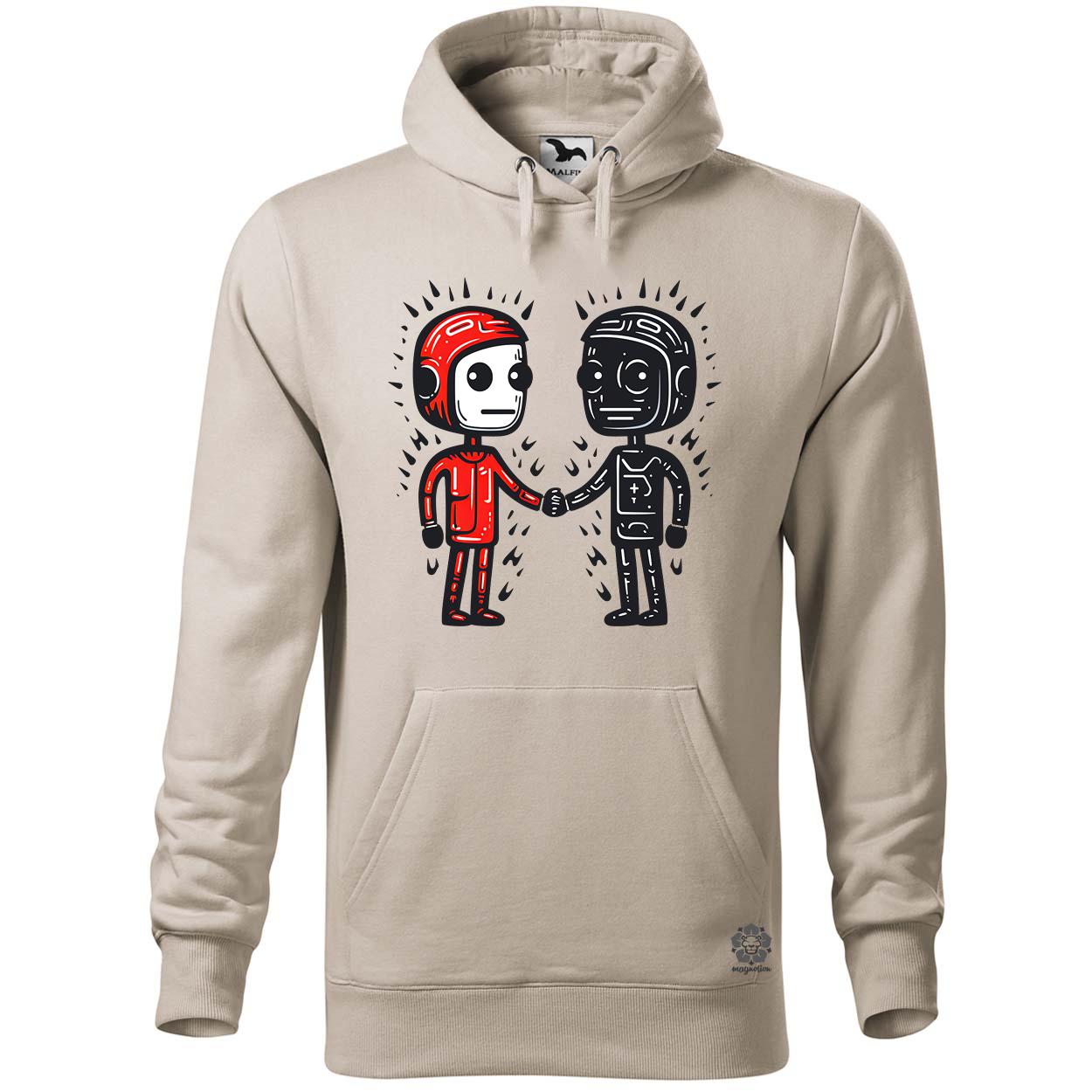 Minimál spgraffito találkozás v2 egyedi  pulóver 