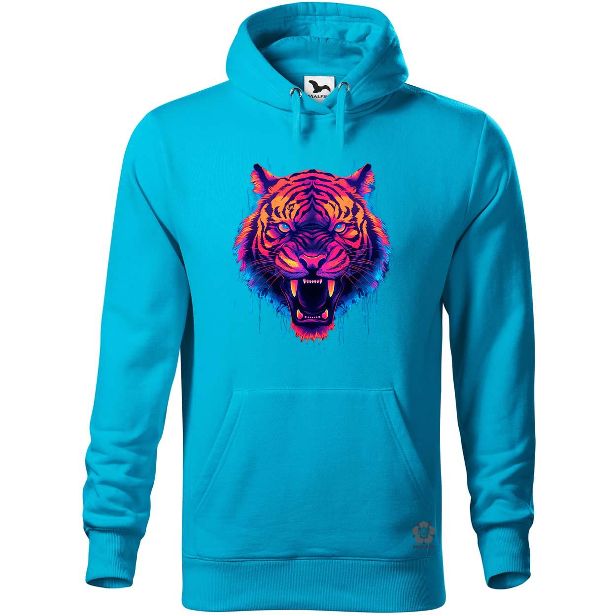 Neon tigris egyedi  pulóver 