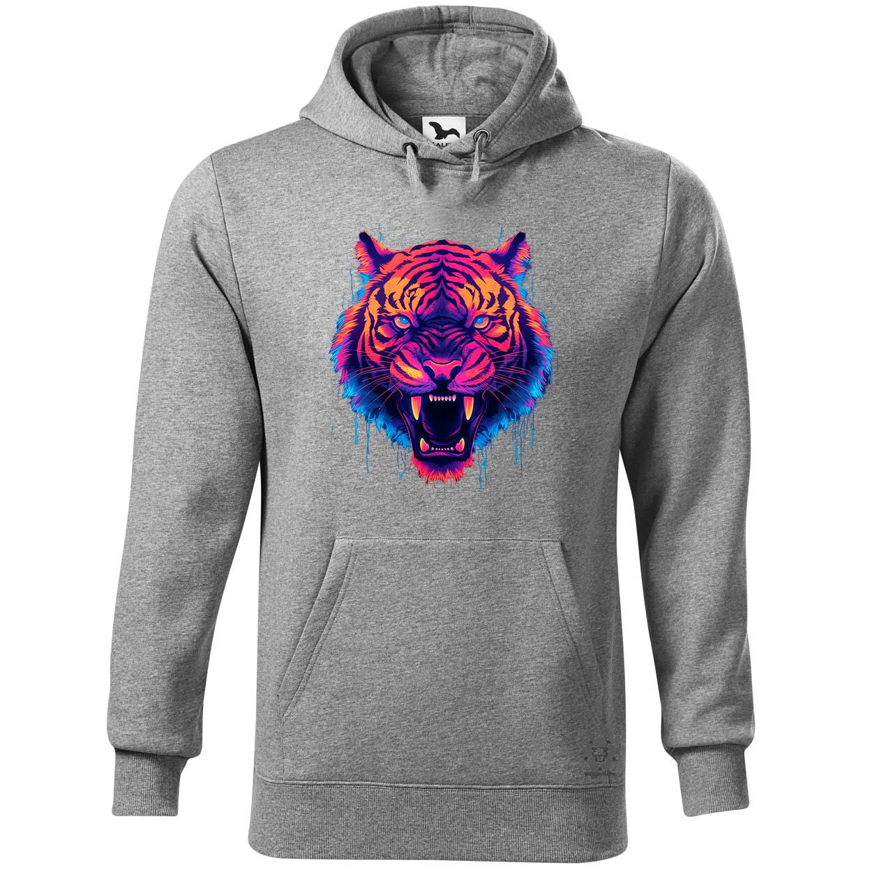 Neon tigris egyedi  pulóver 