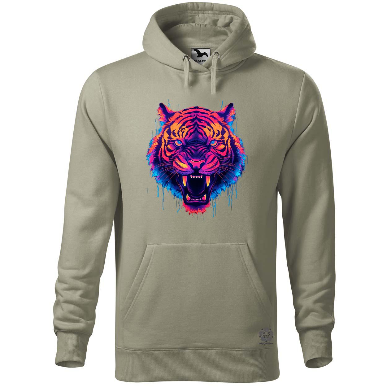 Neon tigris egyedi  pulóver 