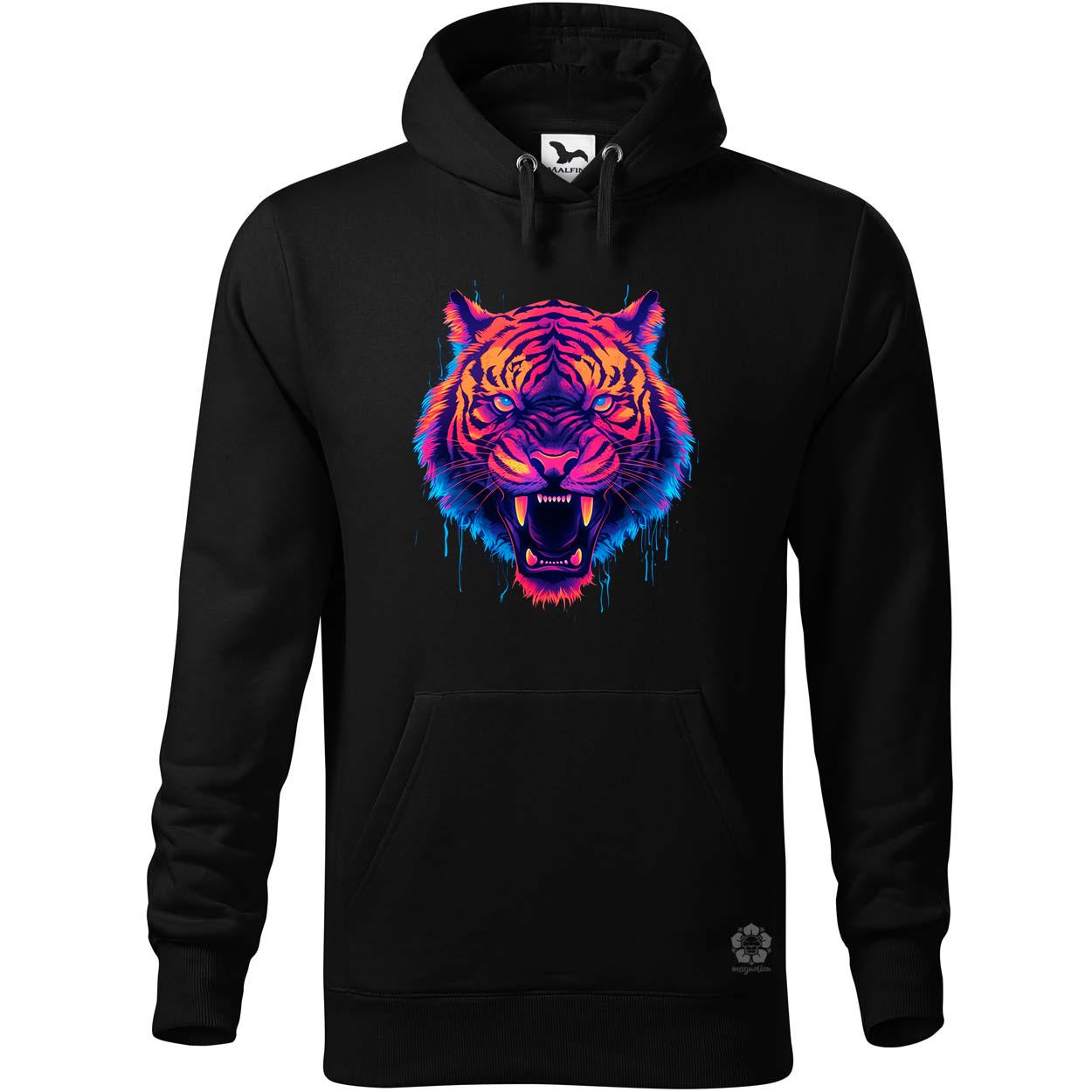Neon tigris egyedi  pulóver 