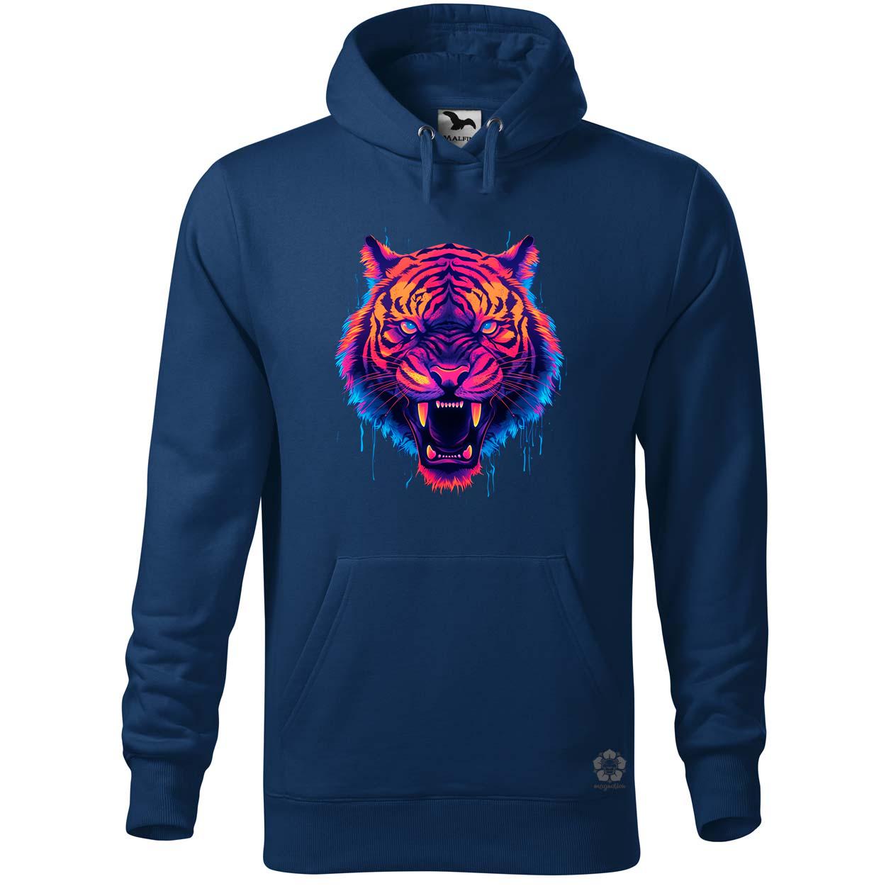 Neon tigris egyedi  pulóver 