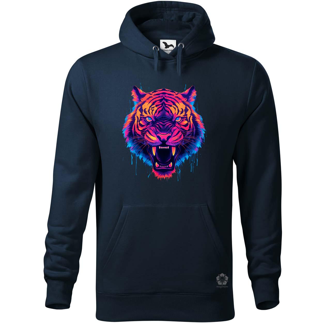 Neon tigris egyedi  pulóver 