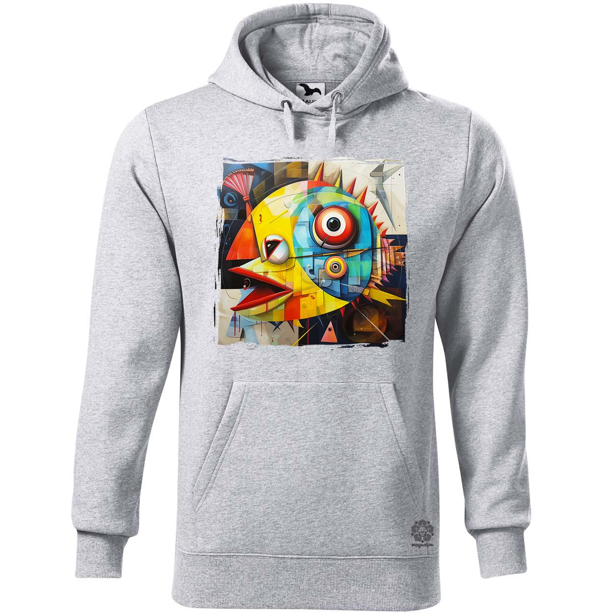 Olajfestmény víz alatt v4 egyedi  pulóver 