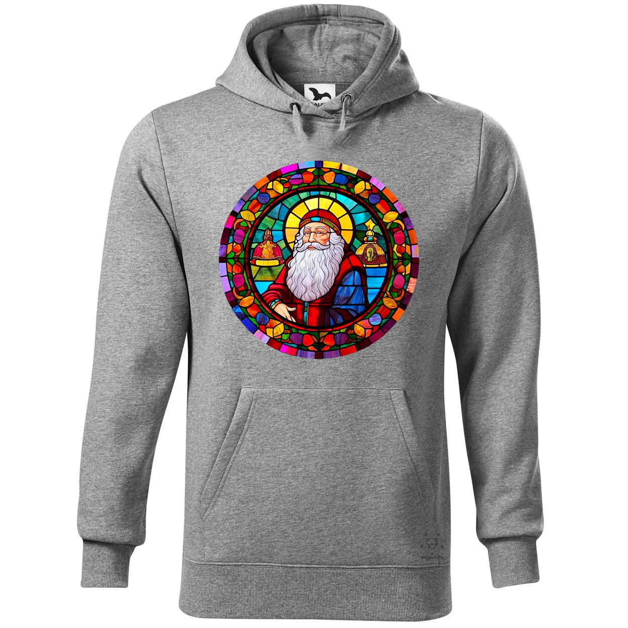 Ólomüveg Santa v1 egyedi  pulóver 