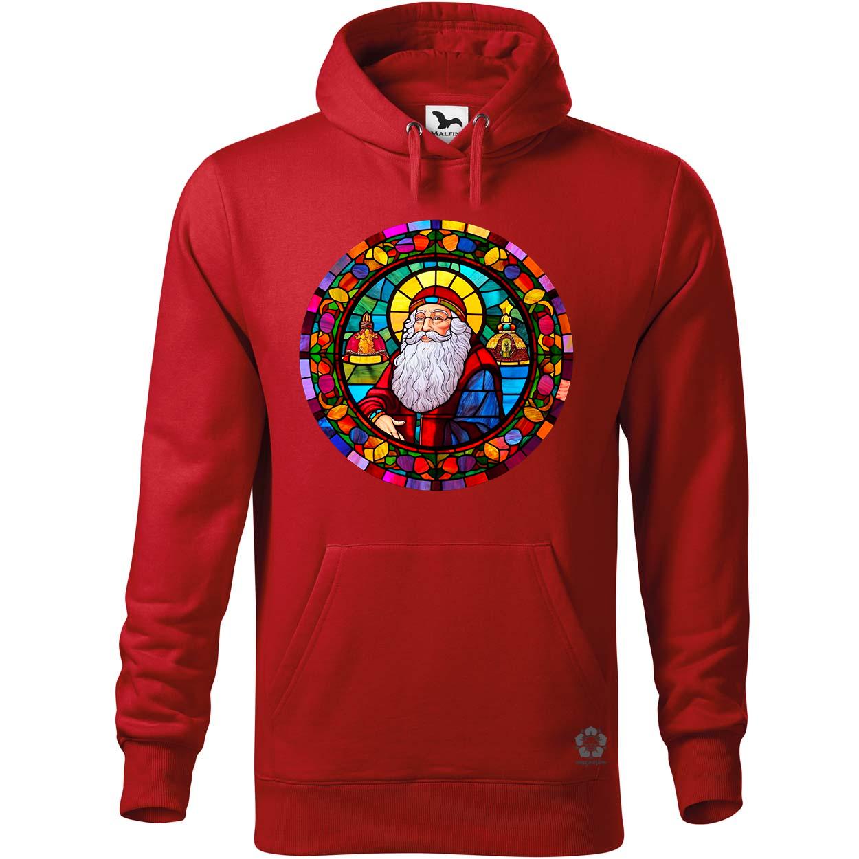 Ólomüveg Santa v1 egyedi  pulóver 
