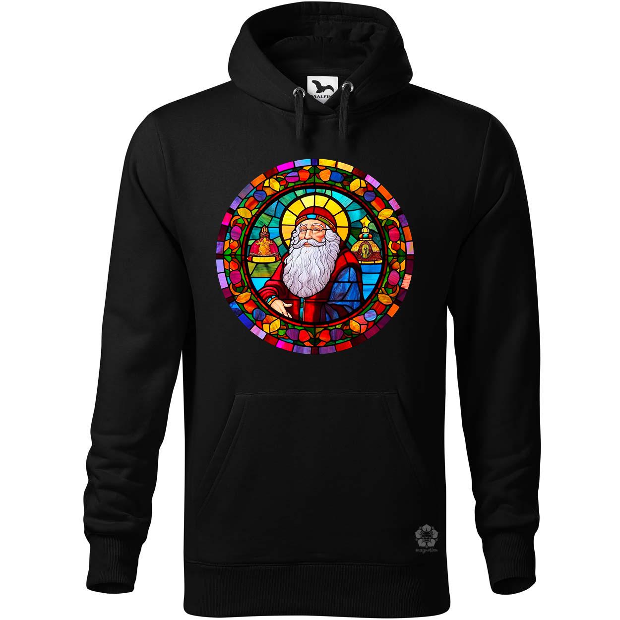Ólomüveg Santa v1 egyedi  pulóver 