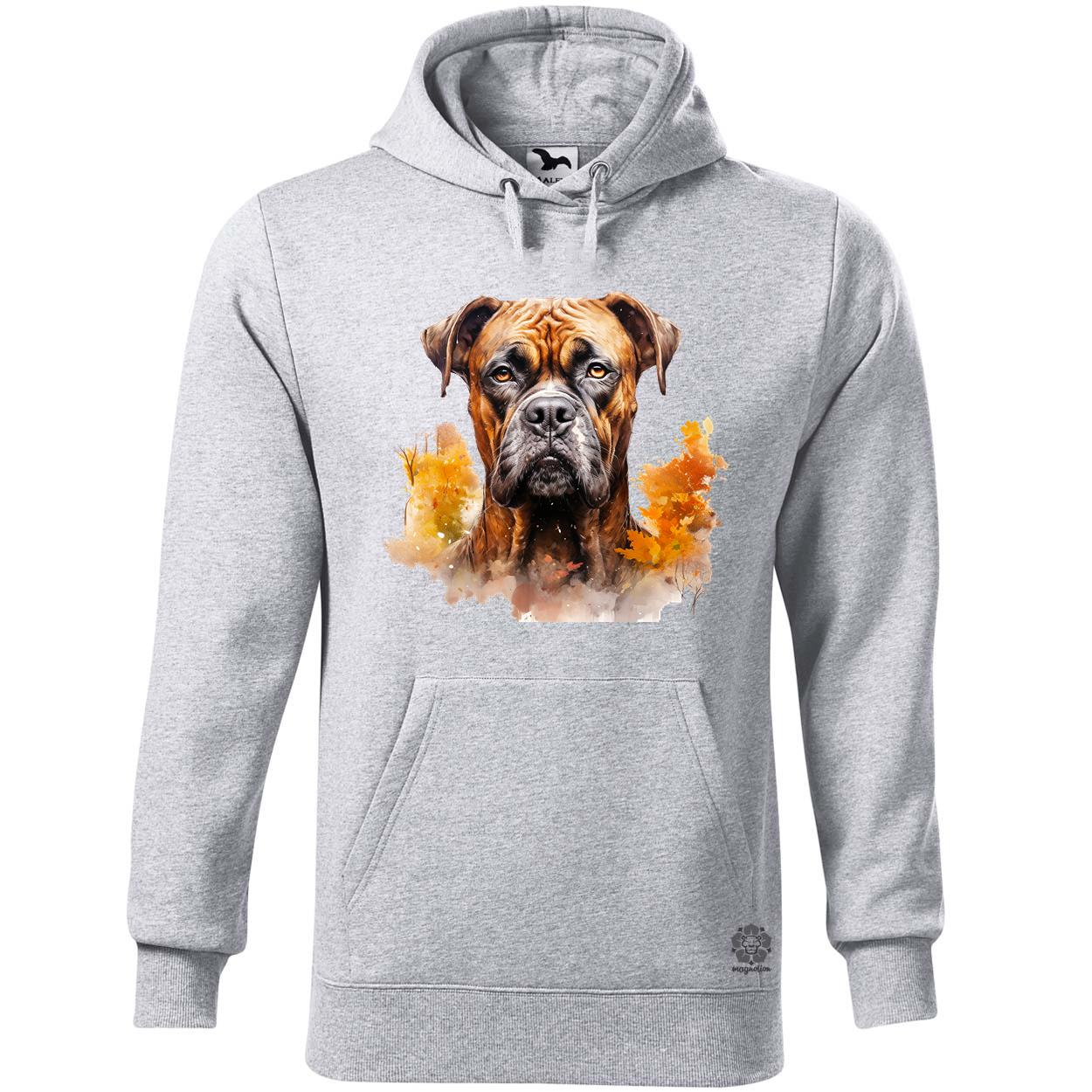 Őszi Boxer v1 egyedi  pulóver 