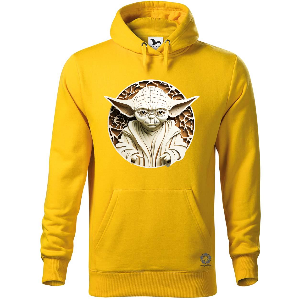 Papírművészet Yoda fanart v2 egyedi  pulóver 