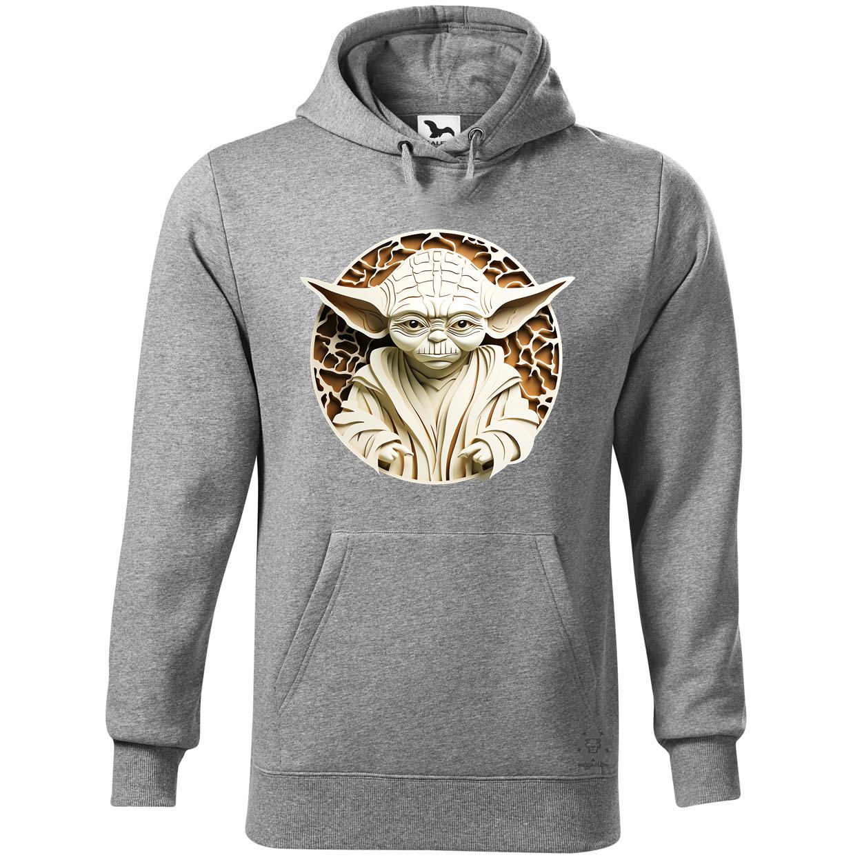Papírművészet Yoda fanart v2 egyedi  pulóver 