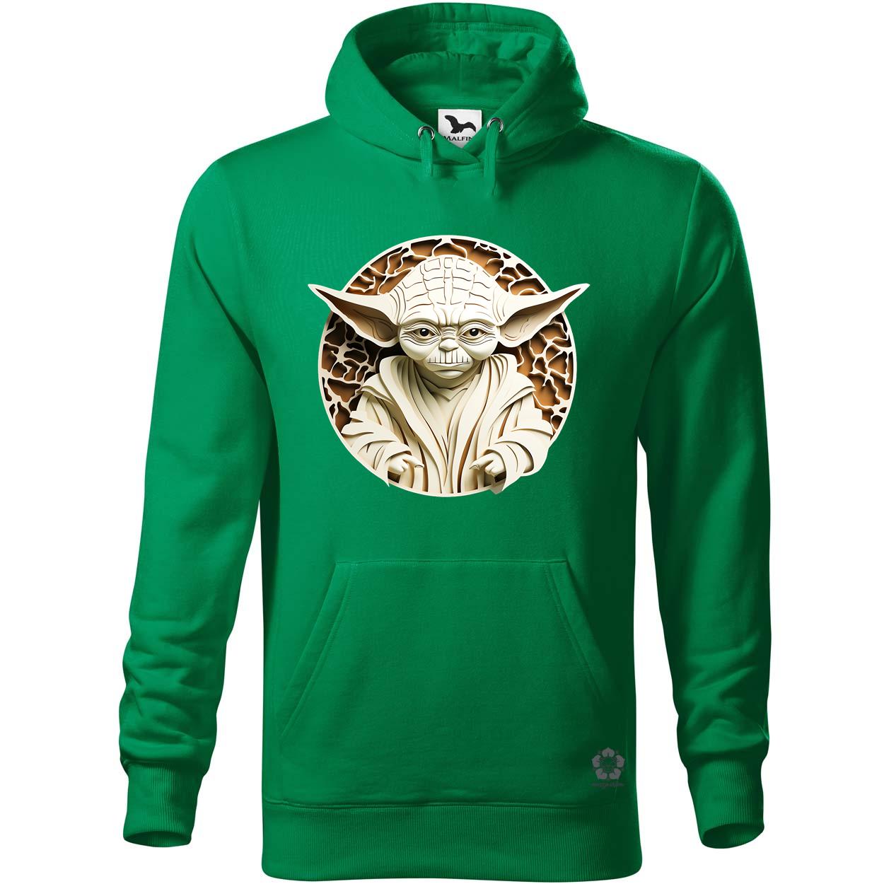 Papírművészet Yoda fanart v2 egyedi  pulóver 