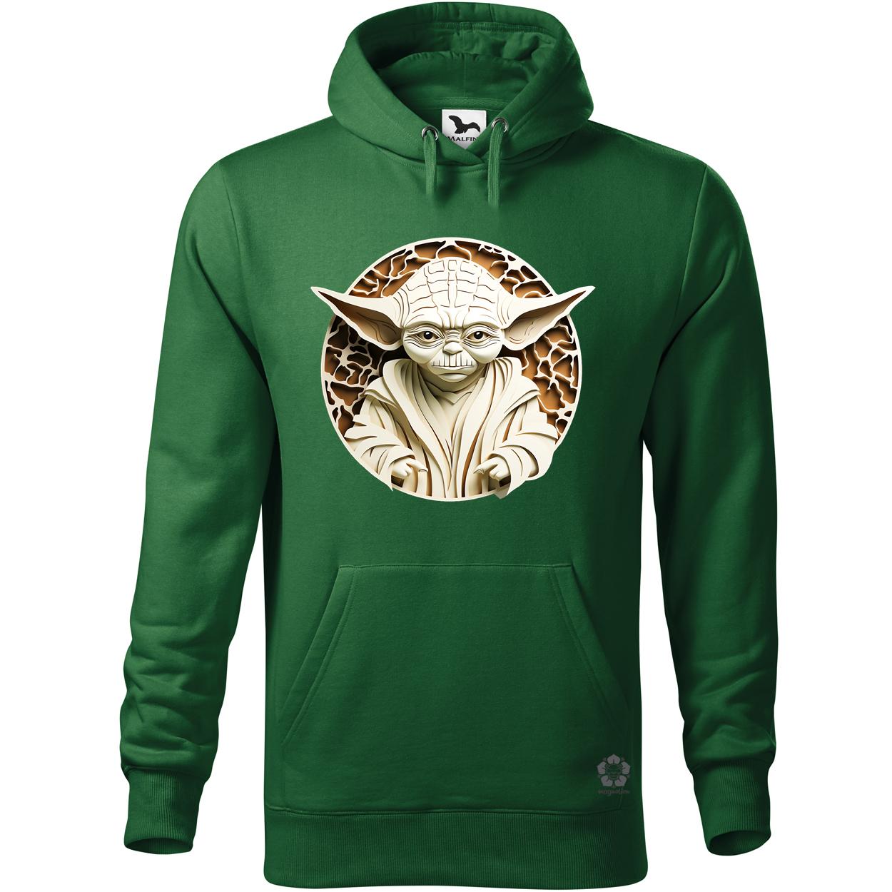 Papírművészet Yoda fanart v2 egyedi  pulóver 