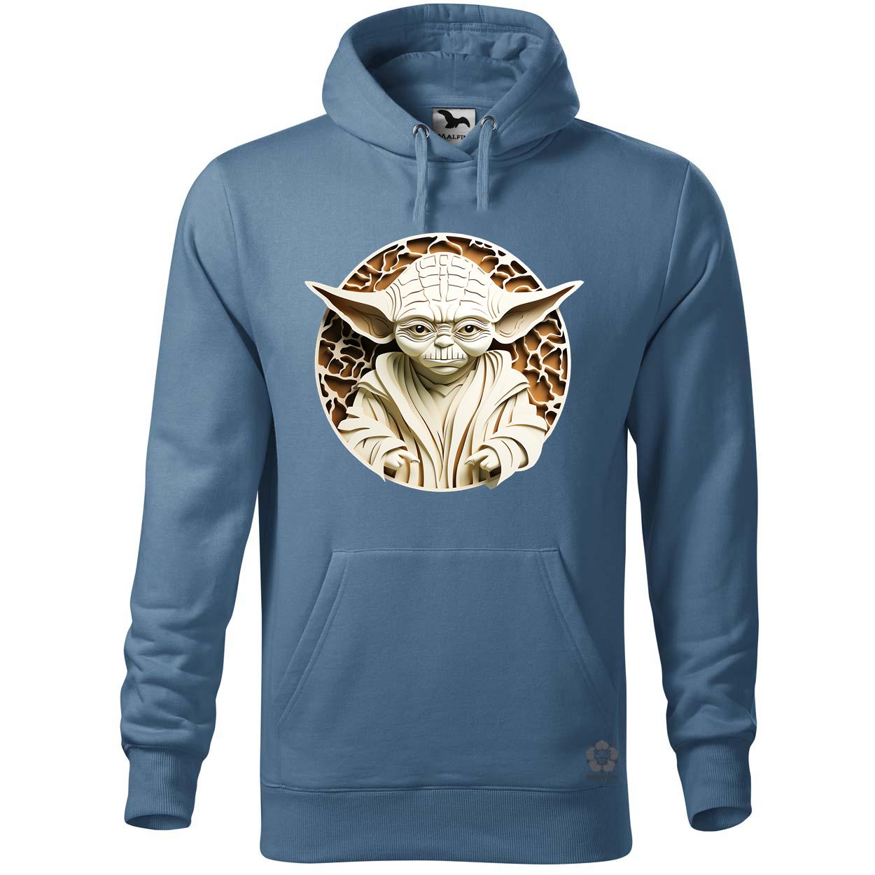 Papírművészet Yoda fanart v2 egyedi  pulóver 