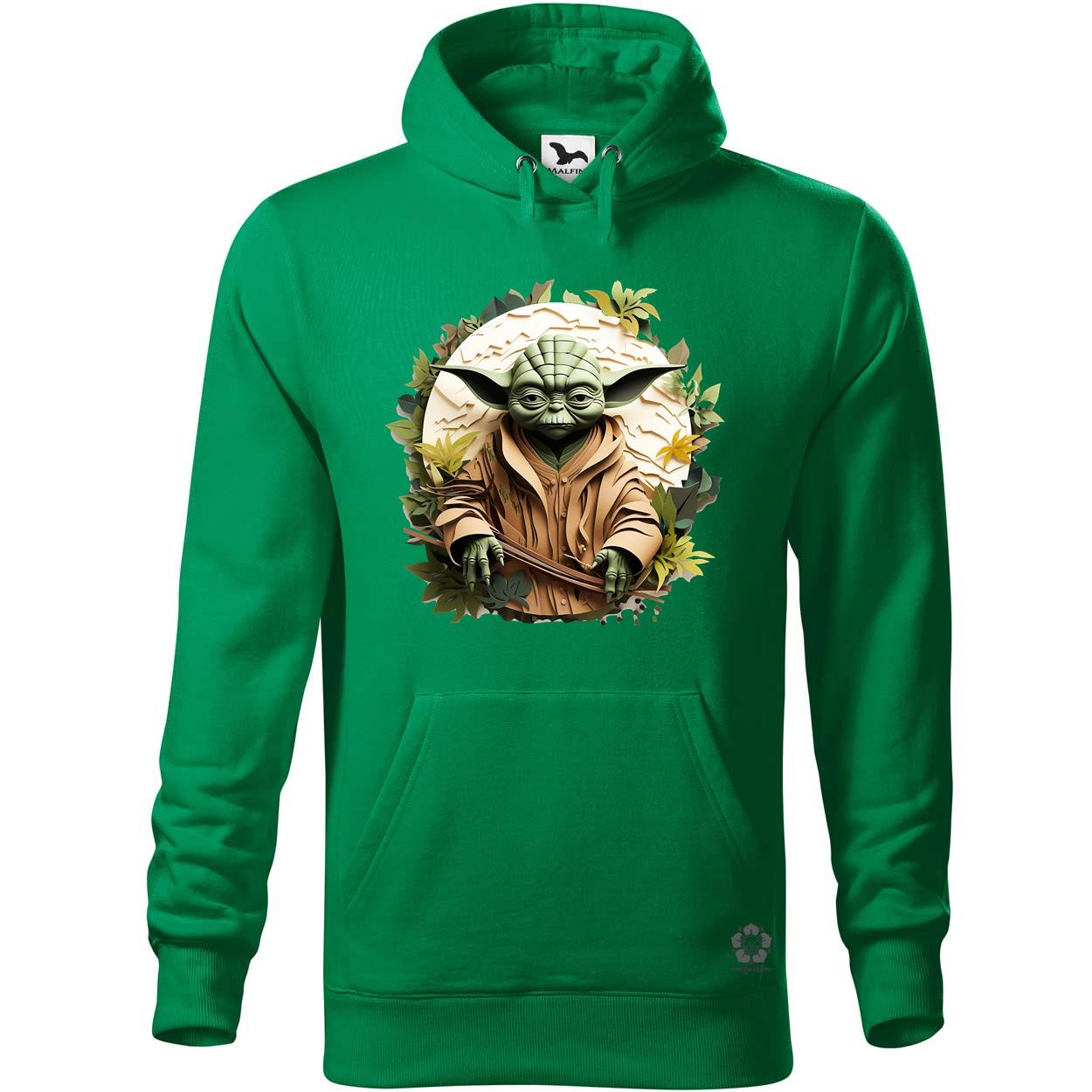 Papírművészet Yoda fanart v3 egyedi  pulóver 