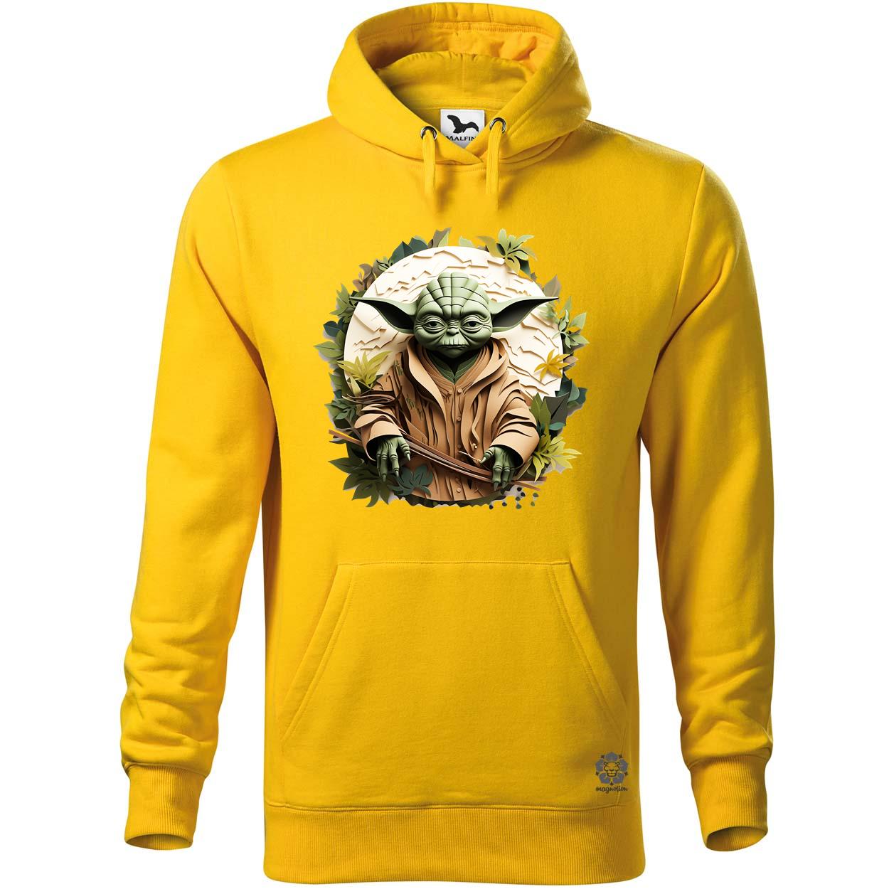 Papírművészet Yoda fanart v3 egyedi  pulóver 