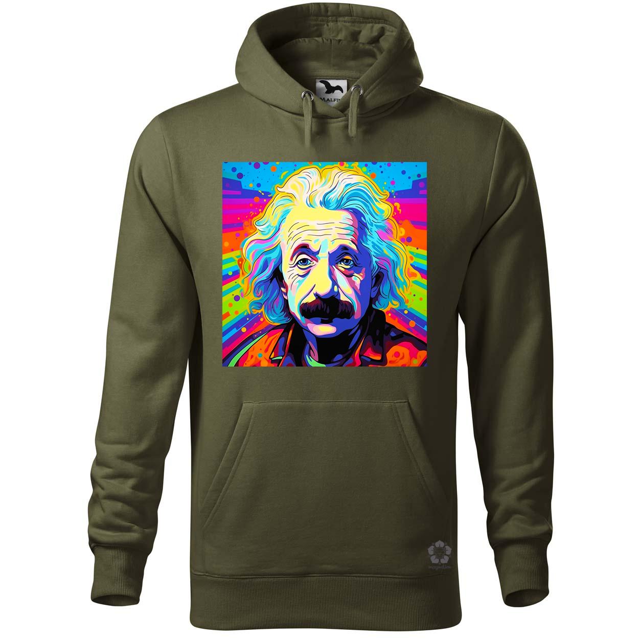 Pop art Einstein v15 egyedi  pulóver 