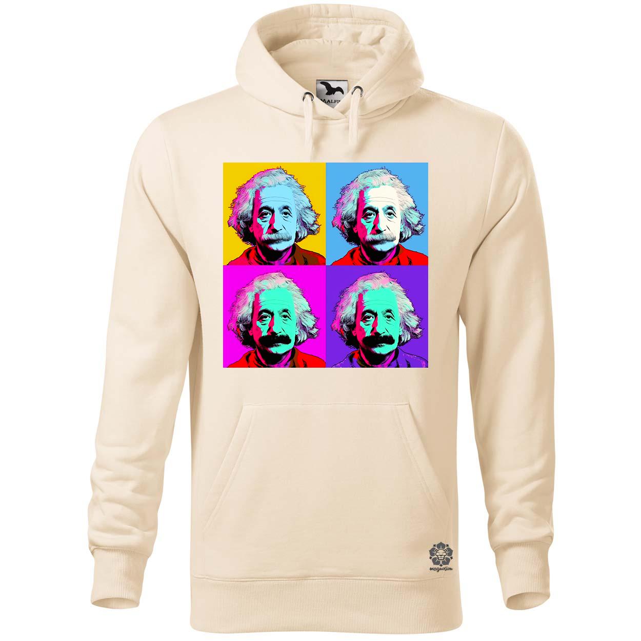 Pop art Einstein v2 egyedi  pulóver 