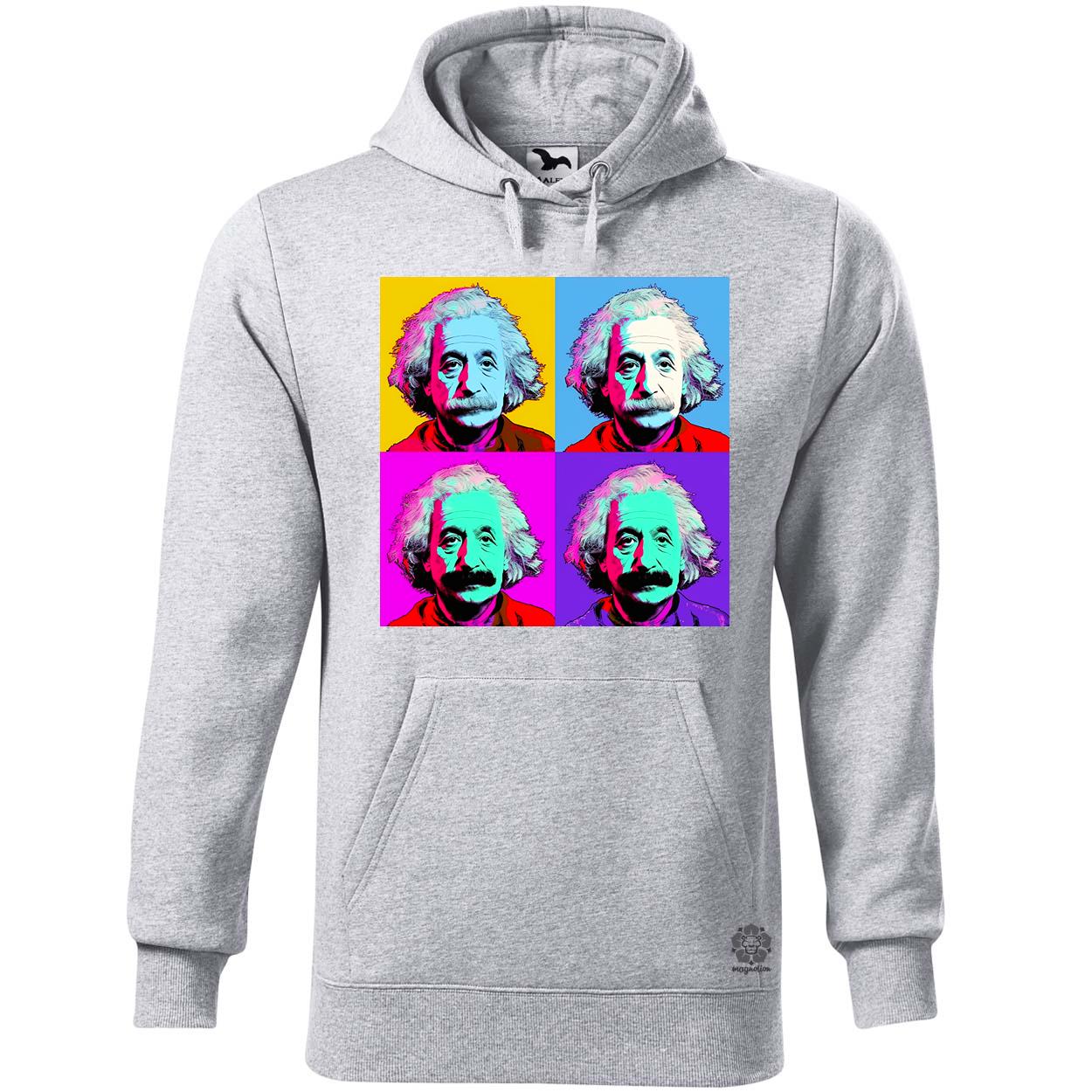 Pop art Einstein v2 egyedi  pulóver 