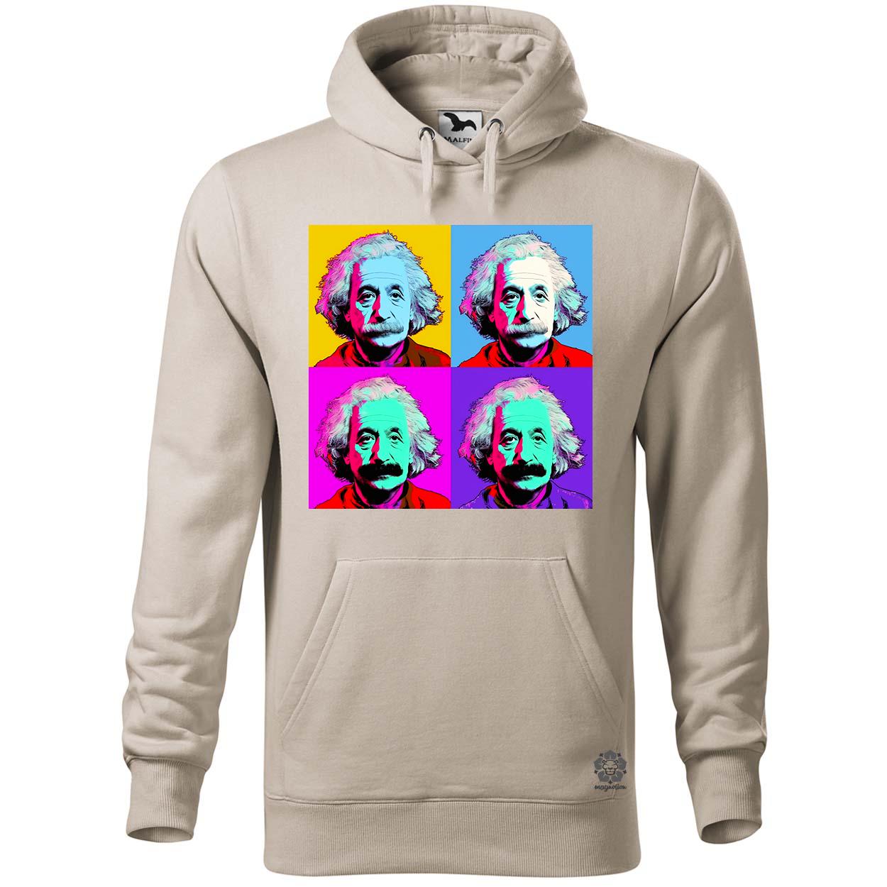 Pop art Einstein v2 egyedi  pulóver 