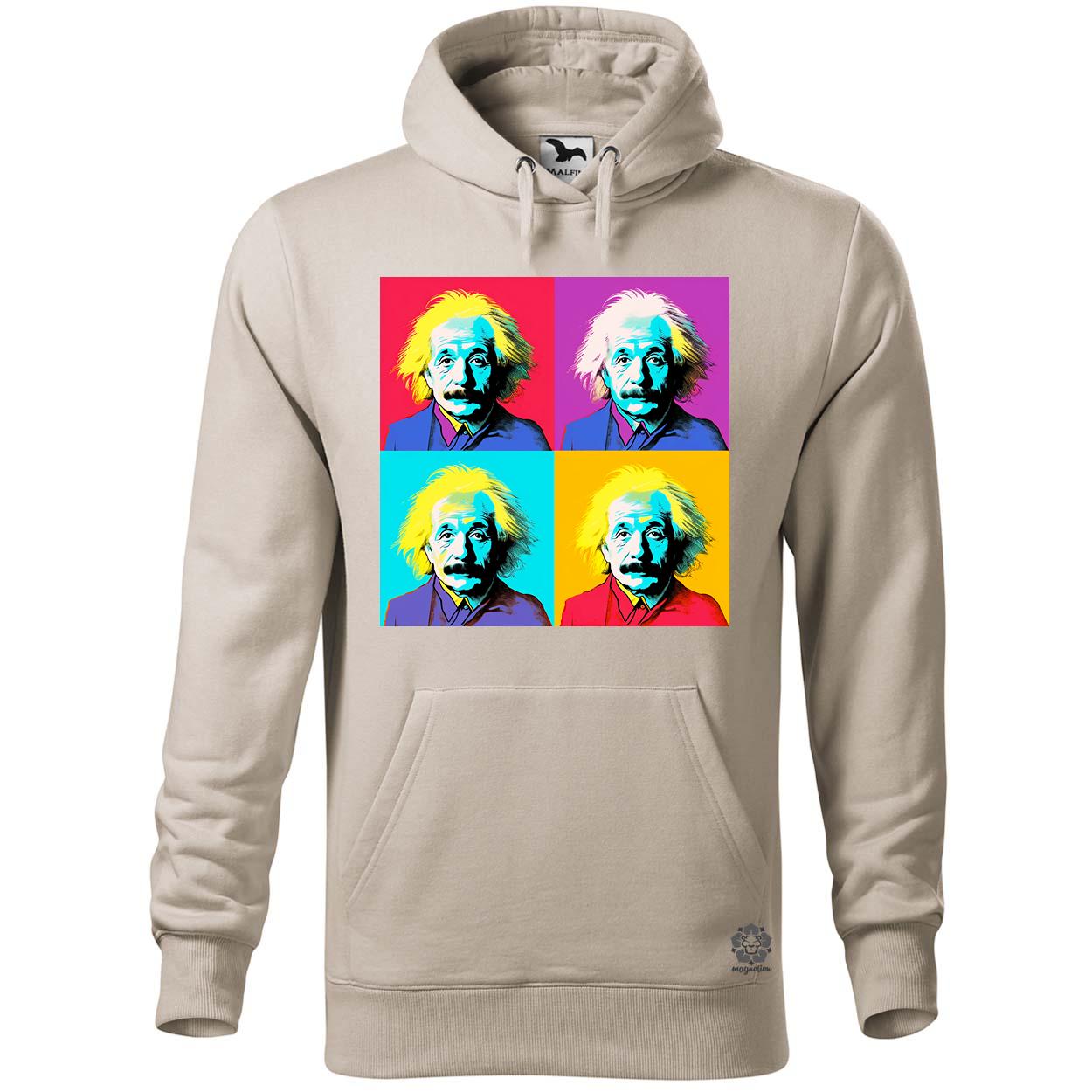 Pop art Einstein v3 egyedi  pulóver 