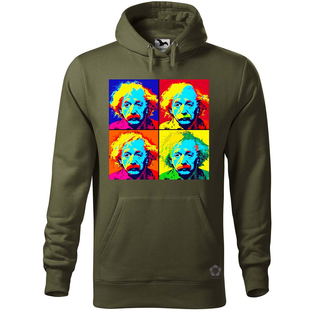Pop art Einstein v4 egyedi  pulóver 