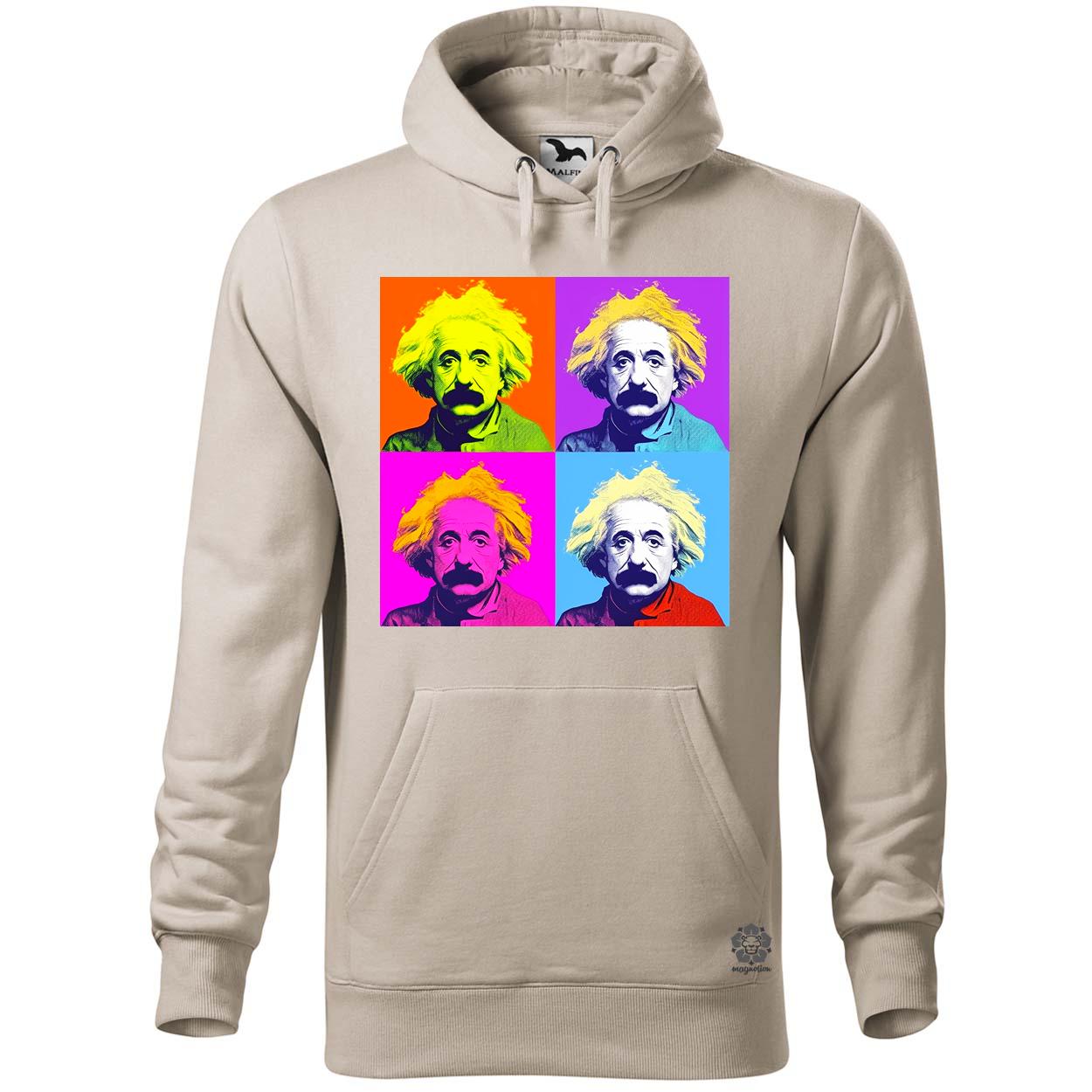Pop art Einstein v5 egyedi  pulóver 