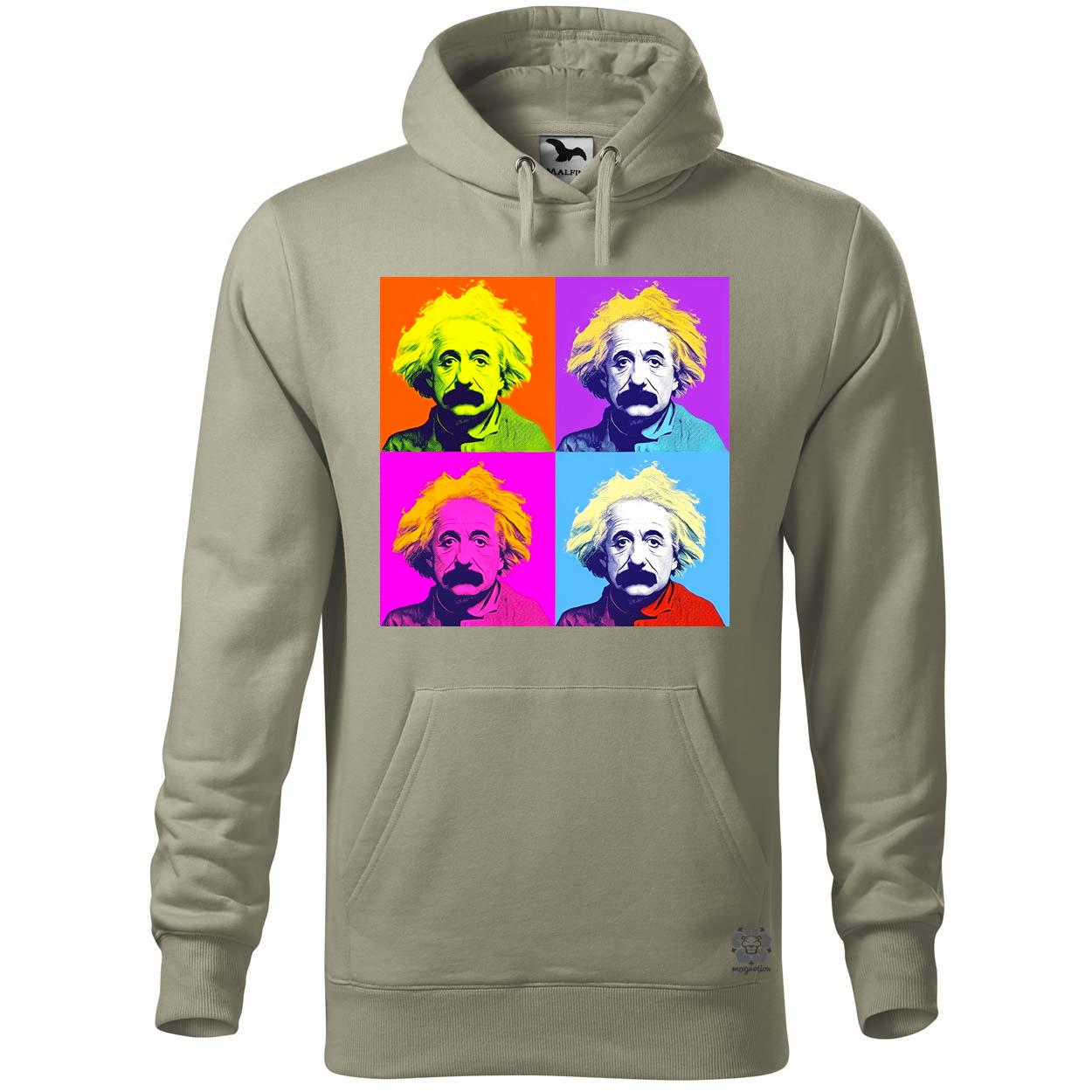 Pop art Einstein v5 egyedi  pulóver 