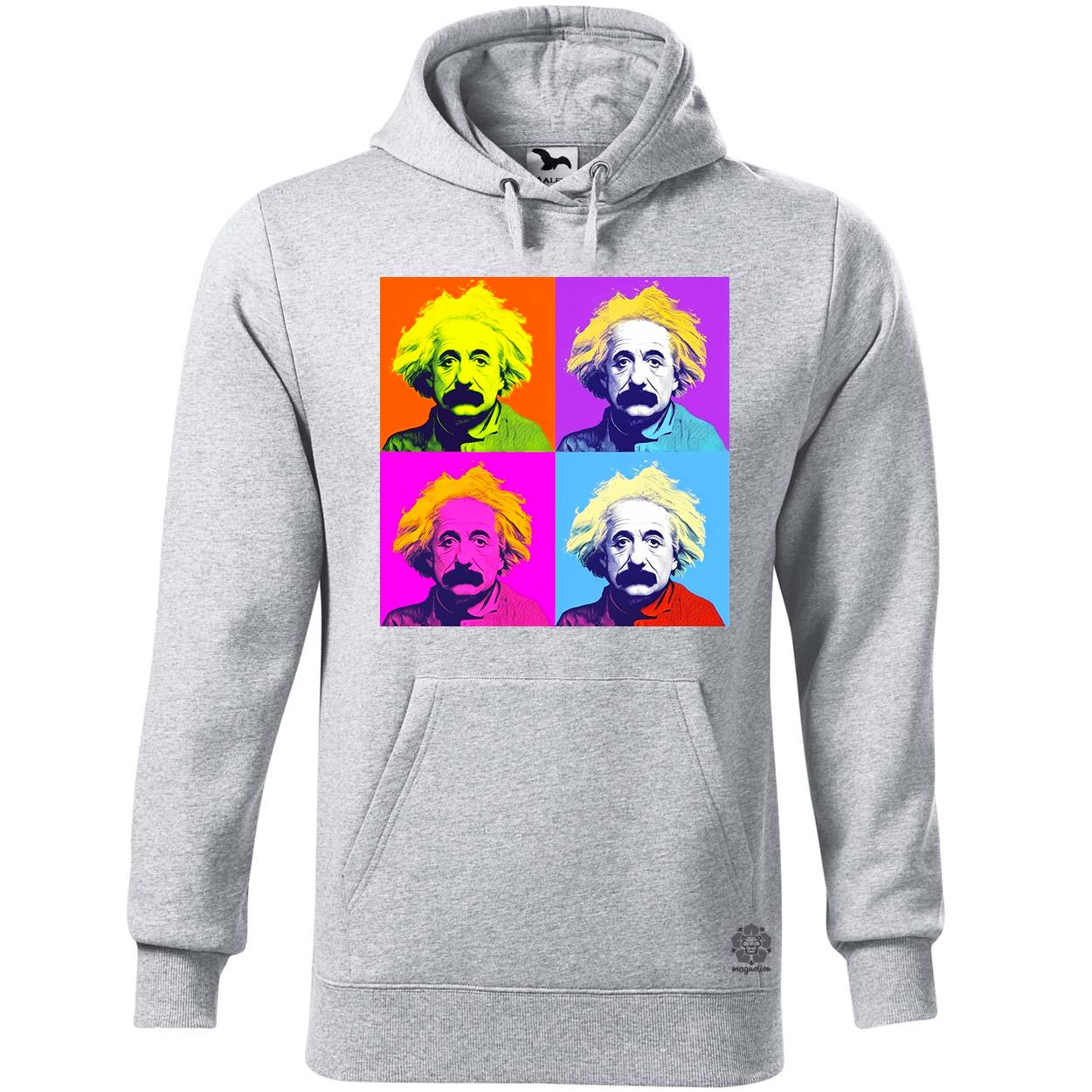 Pop art Einstein v5 egyedi  pulóver 