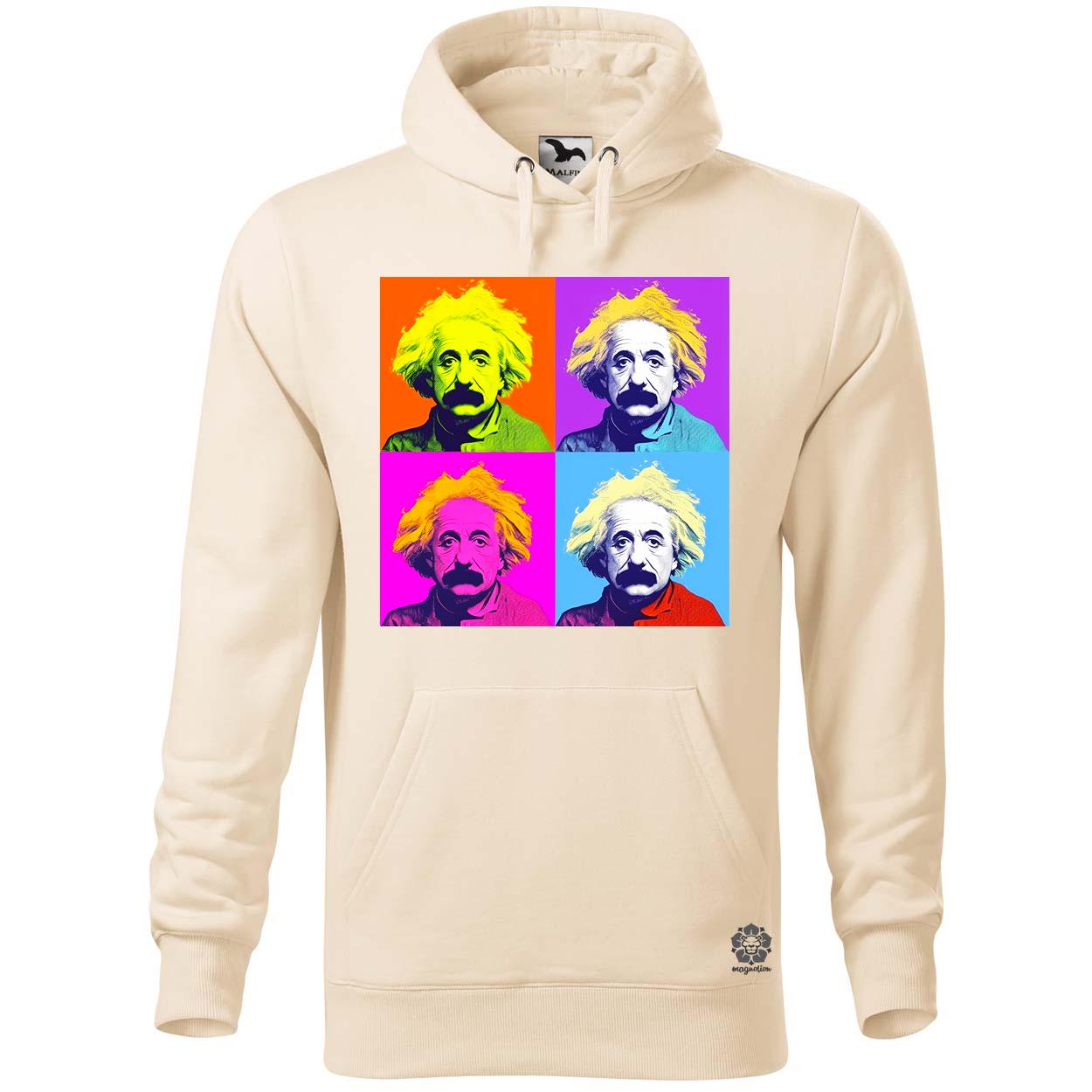 Pop art Einstein v5 egyedi  pulóver 