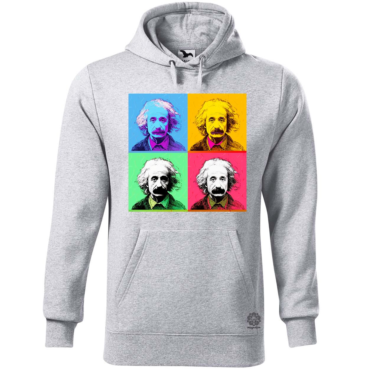 Pop art Einstein v6 egyedi  pulóver 