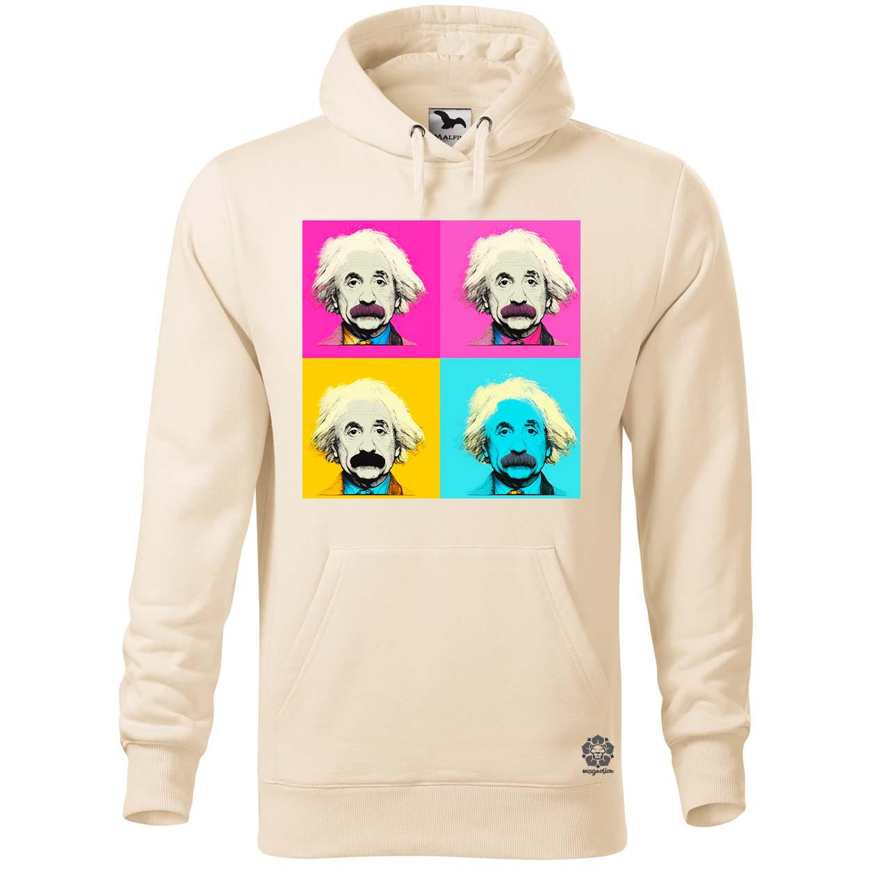 Pop art Einstein v7 egyedi  pulóver 