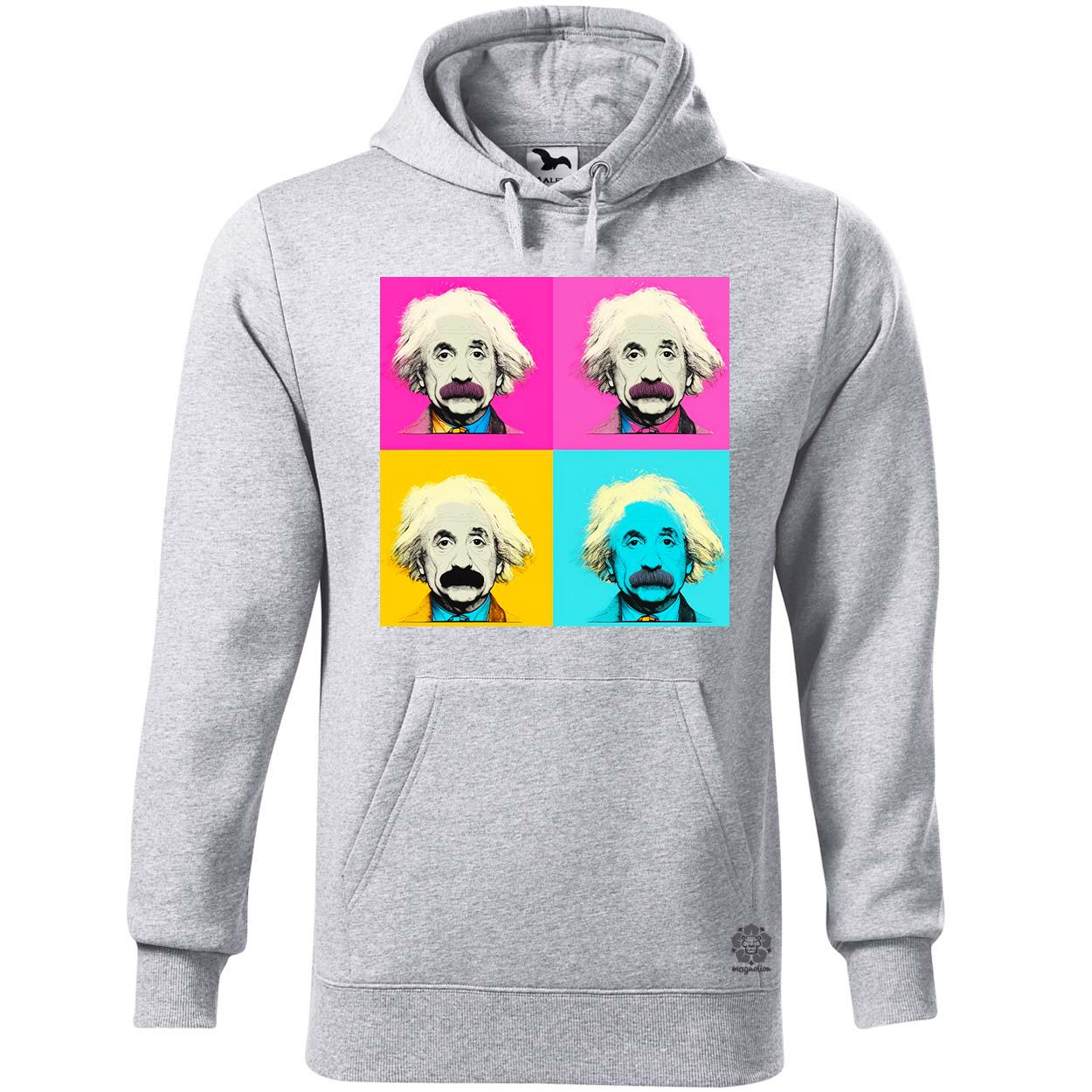 Pop art Einstein v7 egyedi  pulóver 